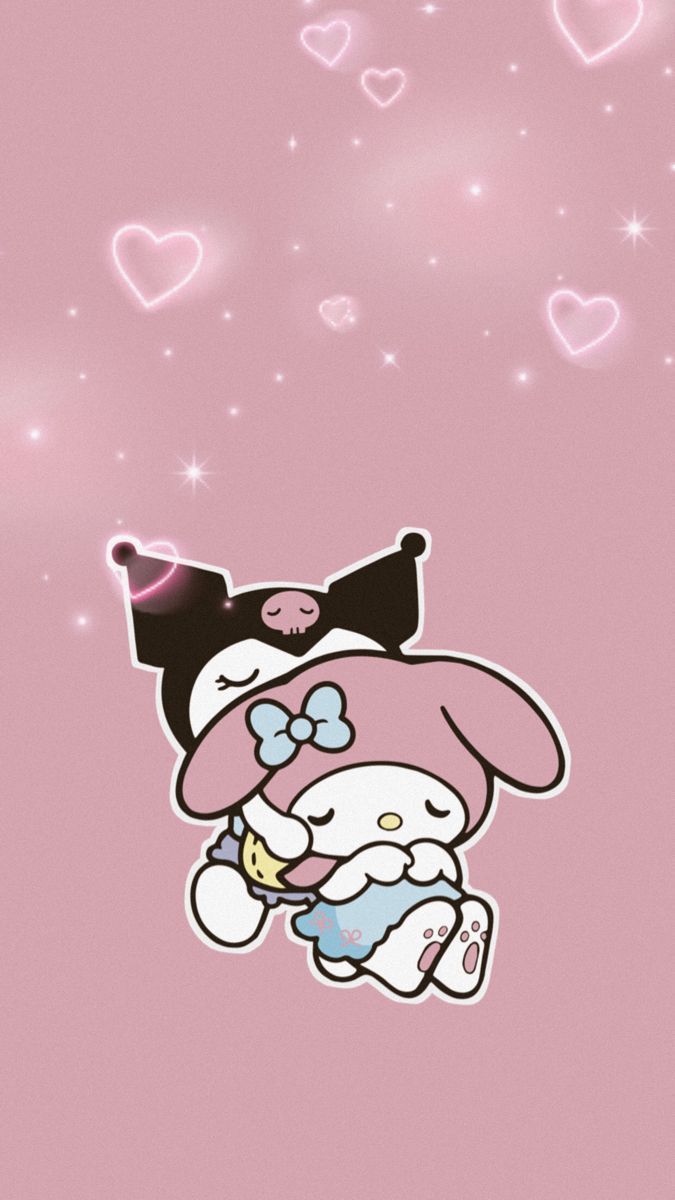 My Melody iPhone Wallpaper with high-resolution 1080x1920 pixel. You can use this wallpaper for your iPhone 5, 6, 7, 8, X, XS, XR backgrounds, Mobile Screensaver, or iPad Lock Screen - My Melody, Kuromi