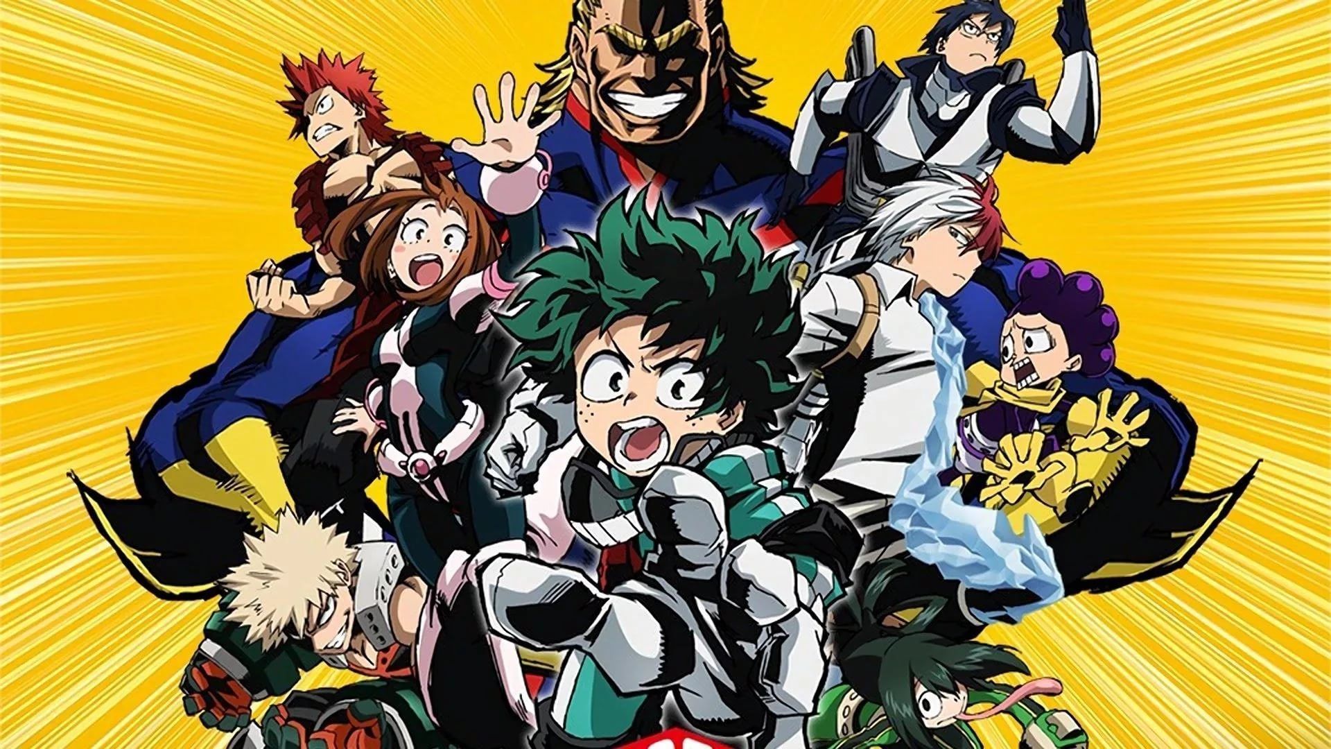 My Hero Academia is one of the most popular anime series of recent years. - My Hero Academia