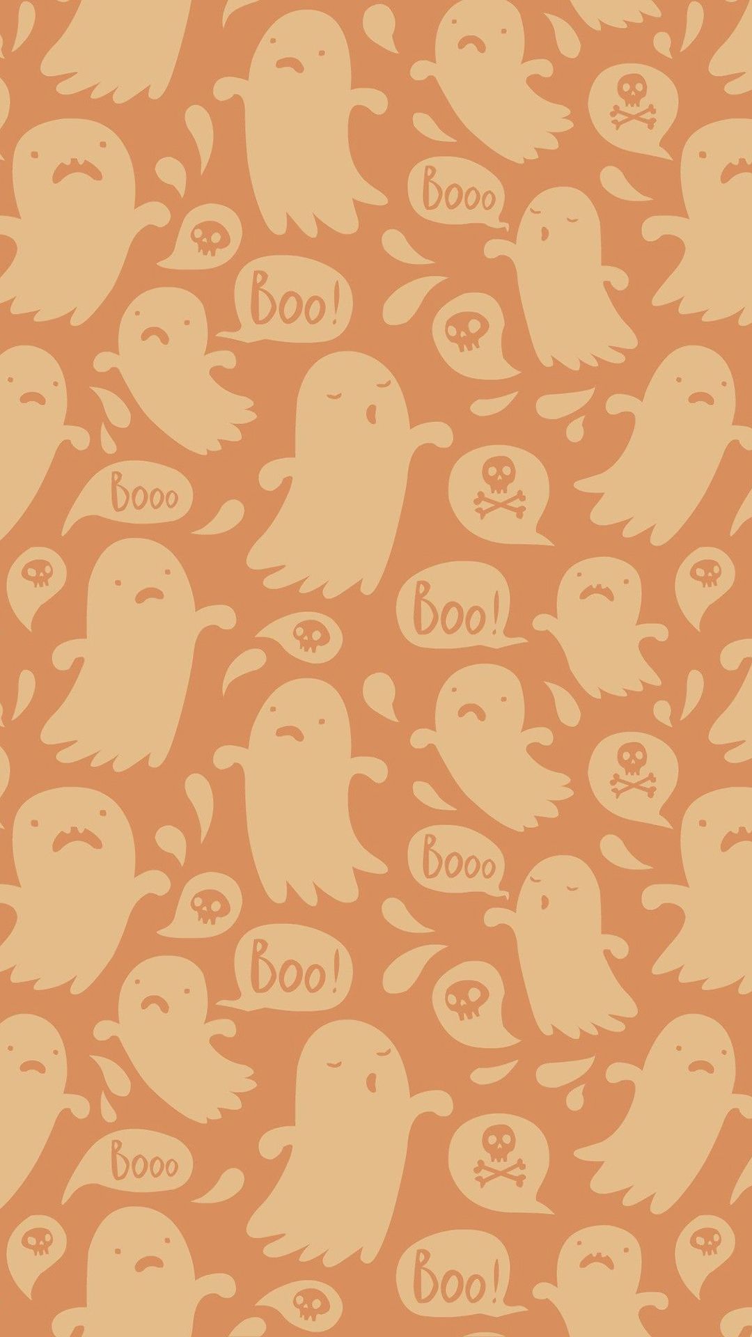 Cute Ghost Background Free Download