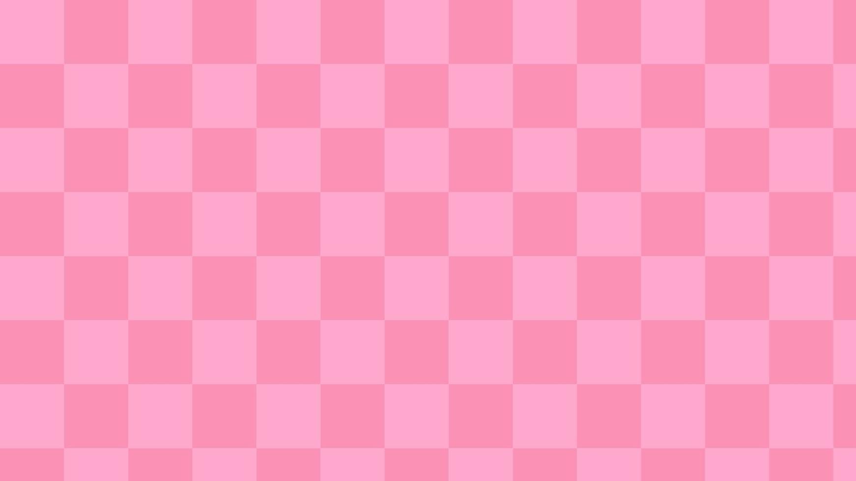 A pink and white checkered background - Hot pink