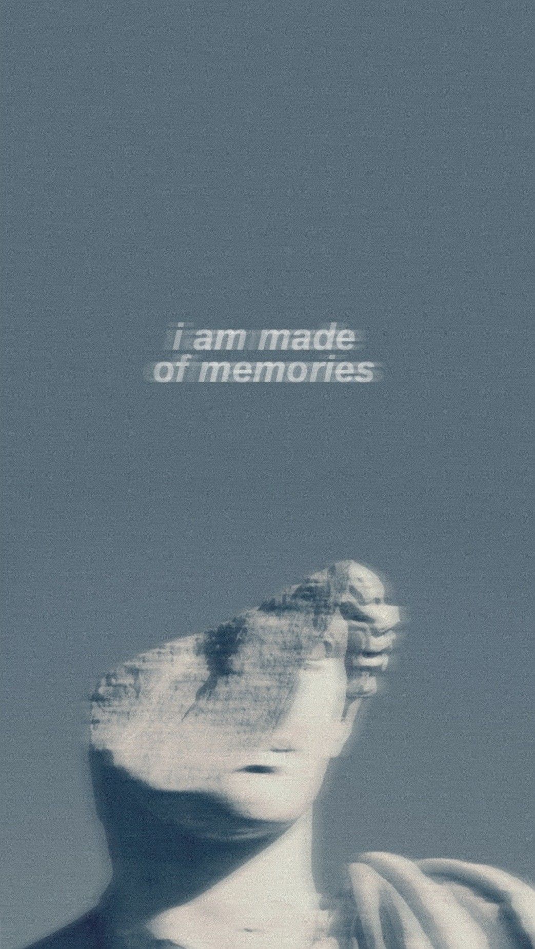 A poster that says i am made of memories - Greek mythology