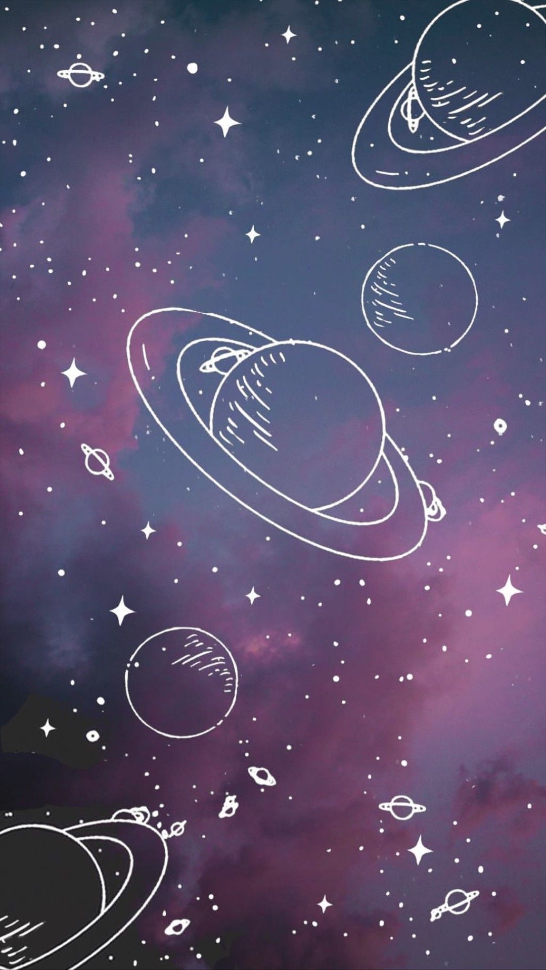 Aesthetic Galaxy Wallpaper Free Aesthetic Galaxy Background