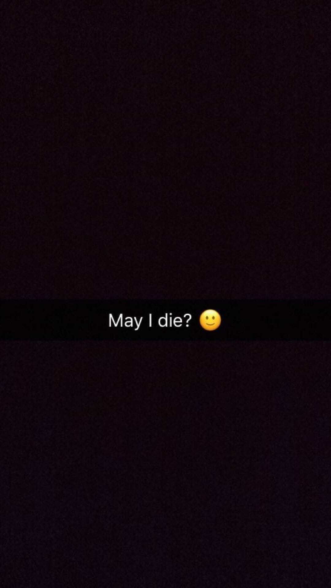 May I die? with a smiley face - Depressing, depression