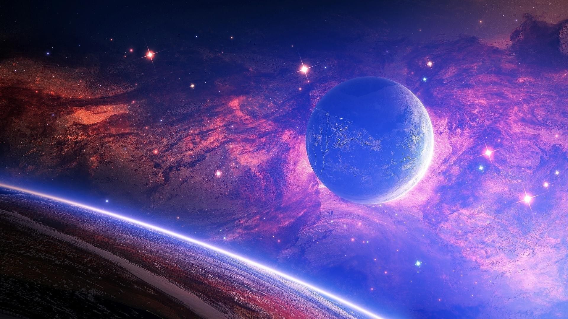 Space wallpapers for mobile - Galaxy, space, planet