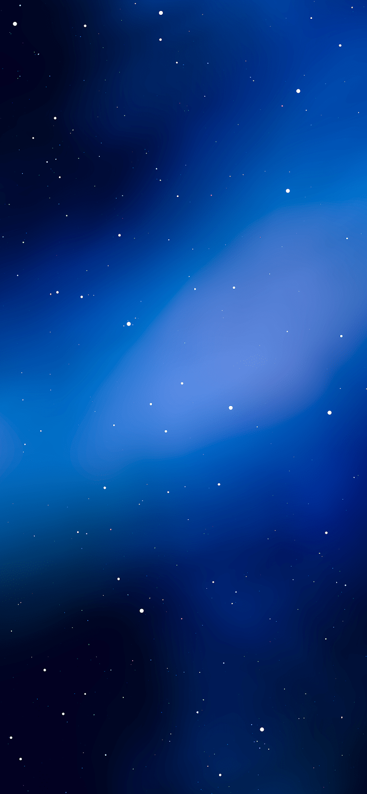 A blue sky with stars and clouds - Galaxy, navy blue, dark blue