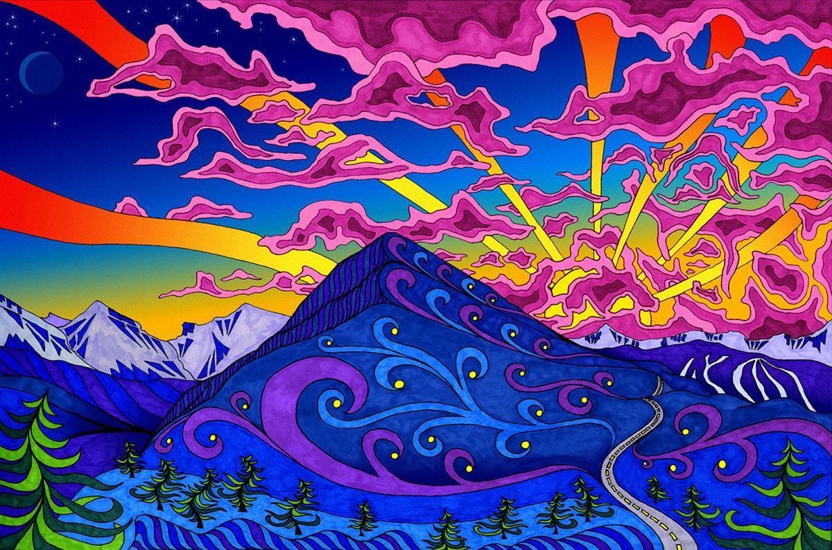 Trippy Aesthetic PC Wallpaper Free Trippy Aesthetic PC Background