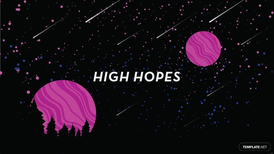 High hopes with jellyfishes in the space - Trippy