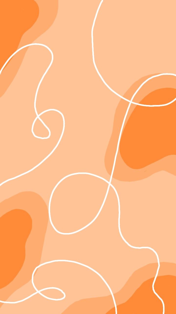 An abstract orange and white image - Orange, pastel orange