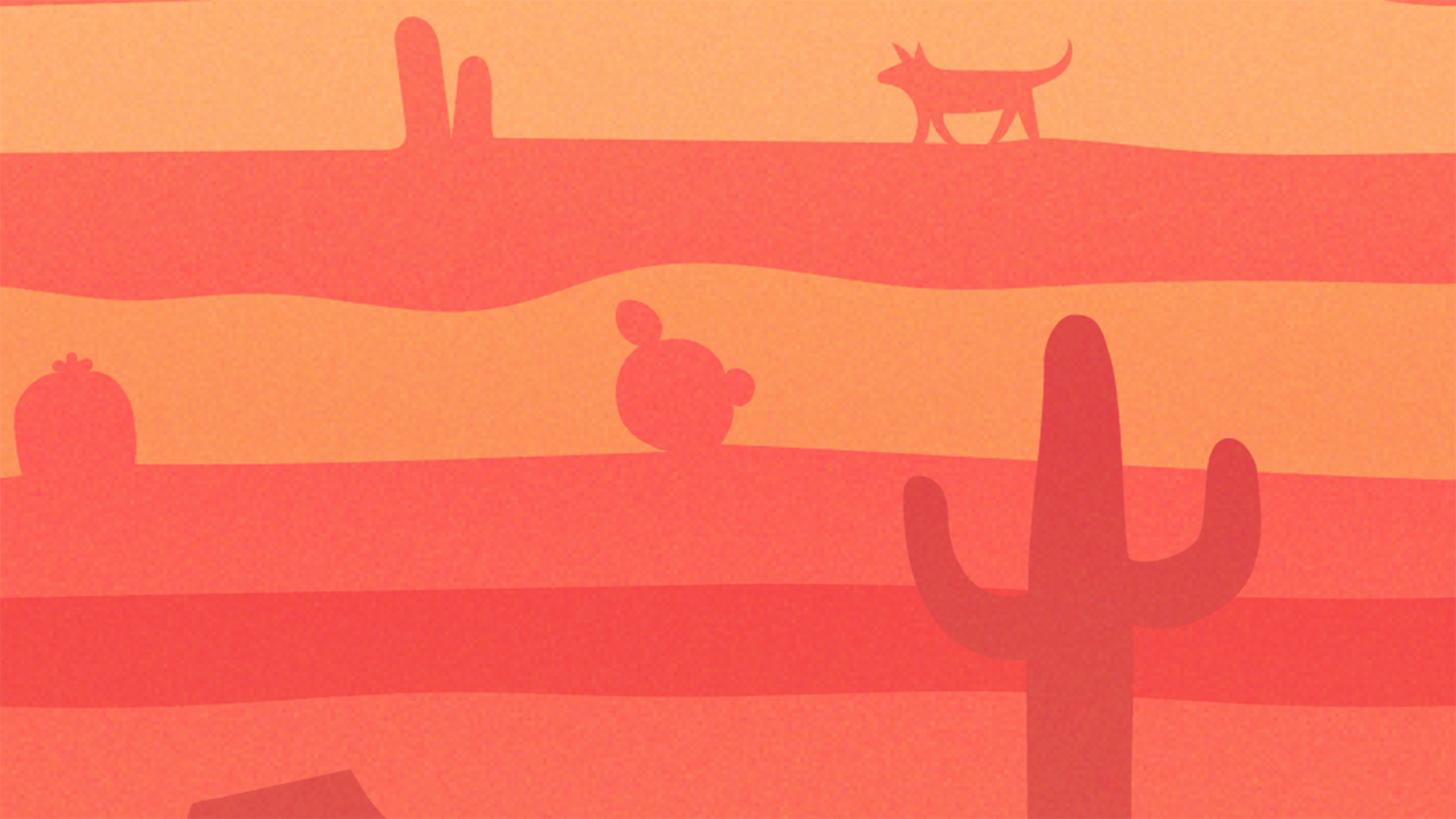 Monthly Desktop Wallpaper: Desert Dreams. Strategic Branding & Design