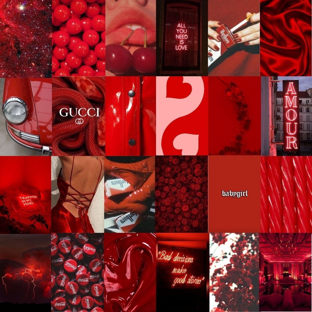 Aesthetic red wallpaper, red aesthetic, red collage, red background, red wallpaper, red aesthetic background, red aesthetic wallpaper, red aesthetic phone wallpaper, red aesthetic pictures, red aesthetic images, red aesthetic photos, red aesthetic backgrounds, red aesthetic wall - Red