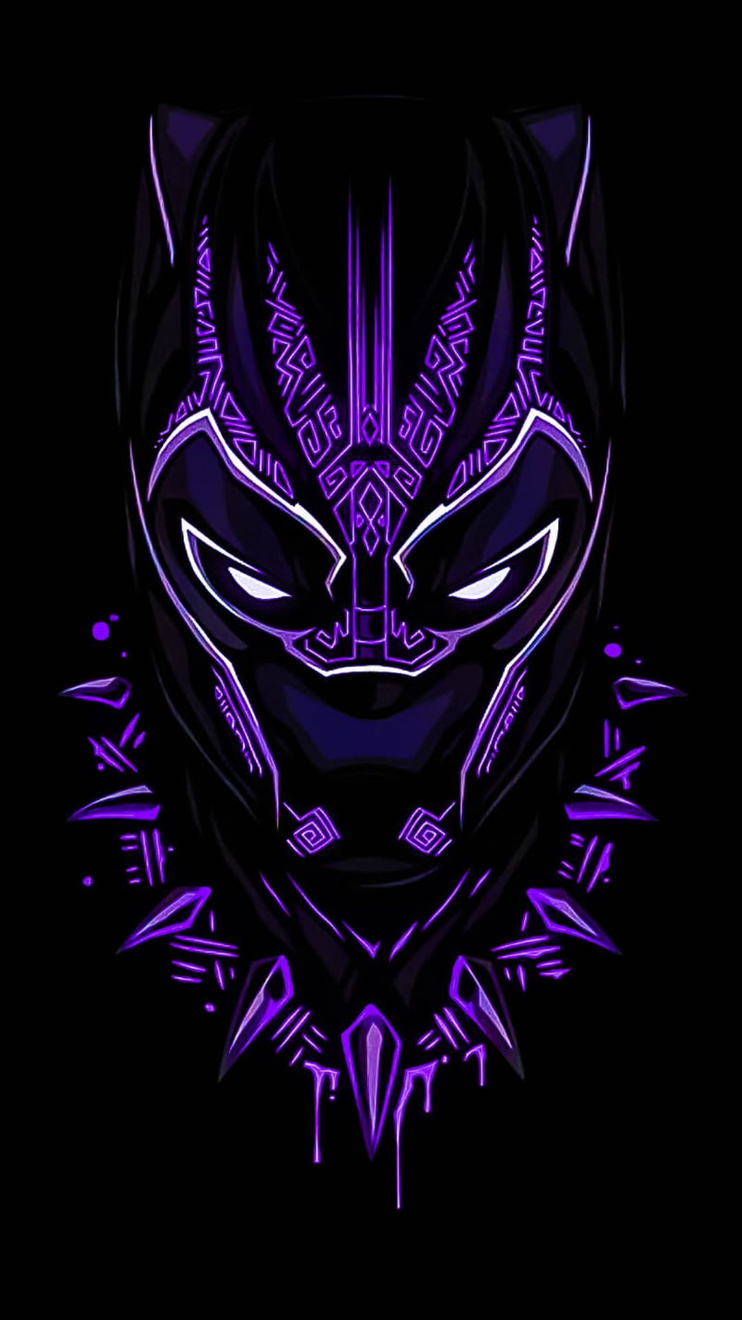 Black Panther iPhone Wallpaper with high-resolution 1080x1920 pixel. You can use this wallpaper for your iPhone 5, 6, 7, 8, X, XS, XR backgrounds, Mobile Screensaver, or iPad Lock Screen - Marvel