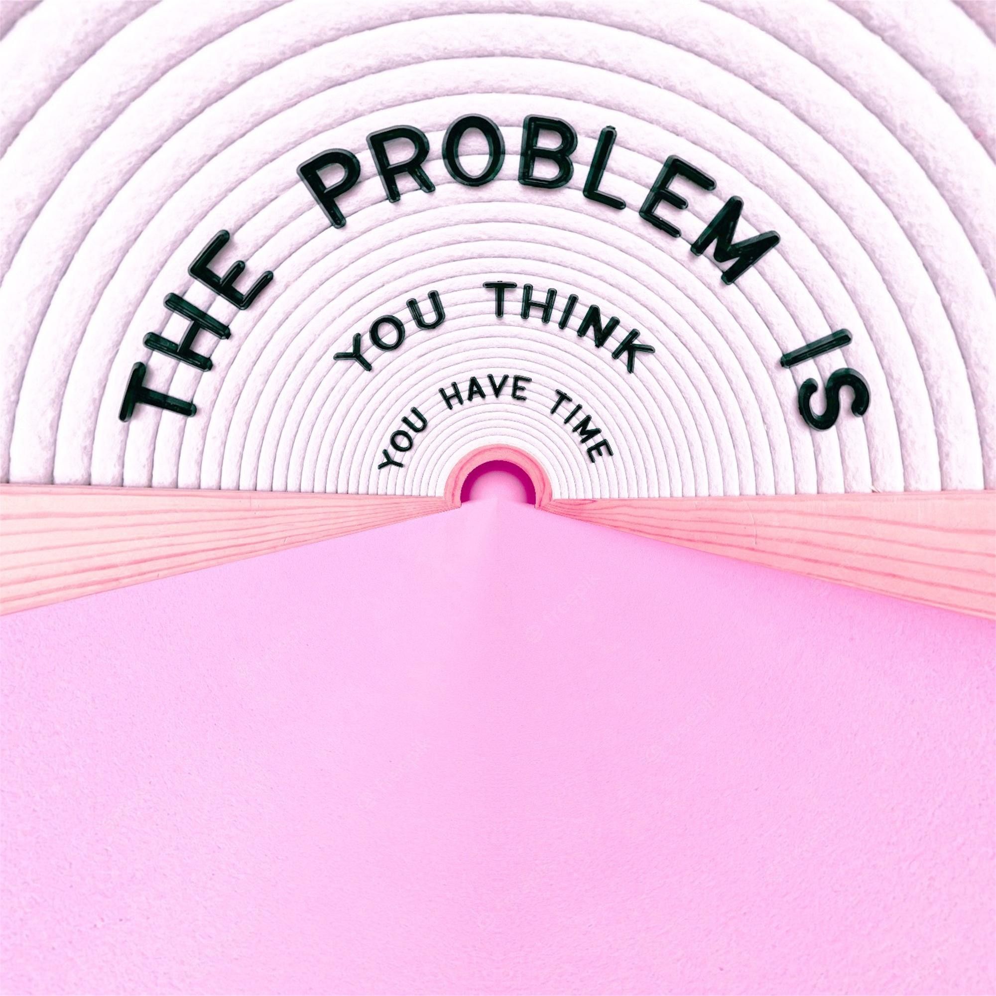The problem is you think too much - Motivational