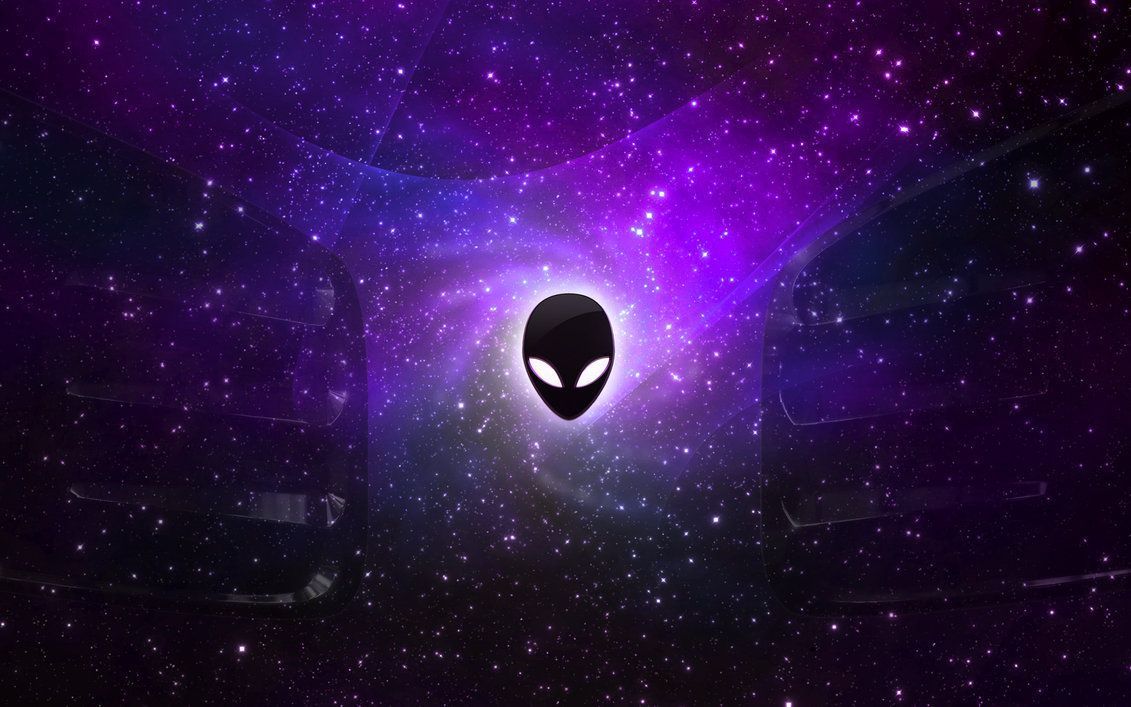 Alien Aesthetic Laptop Wallpaper