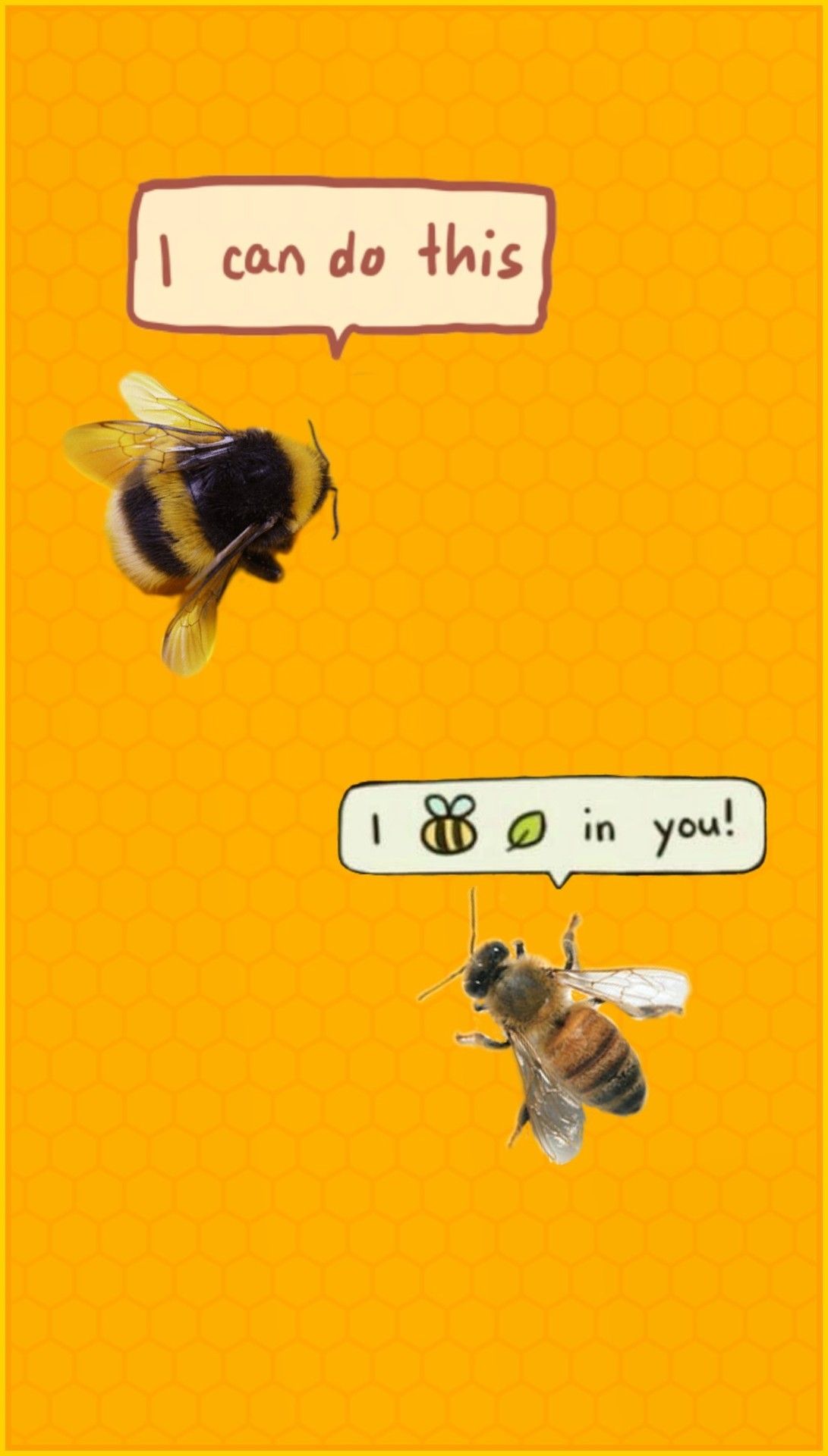 A bee says to another bee 