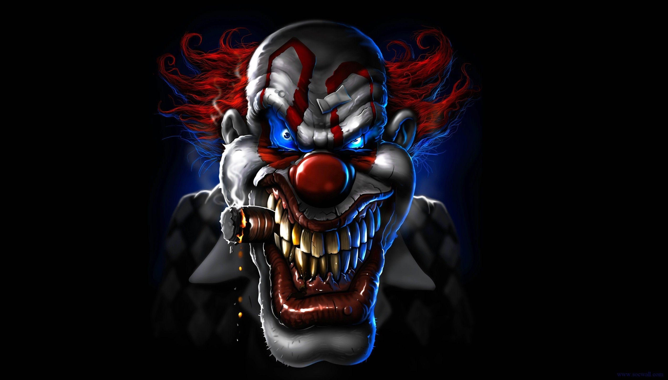 Evil Clown Wallpaper