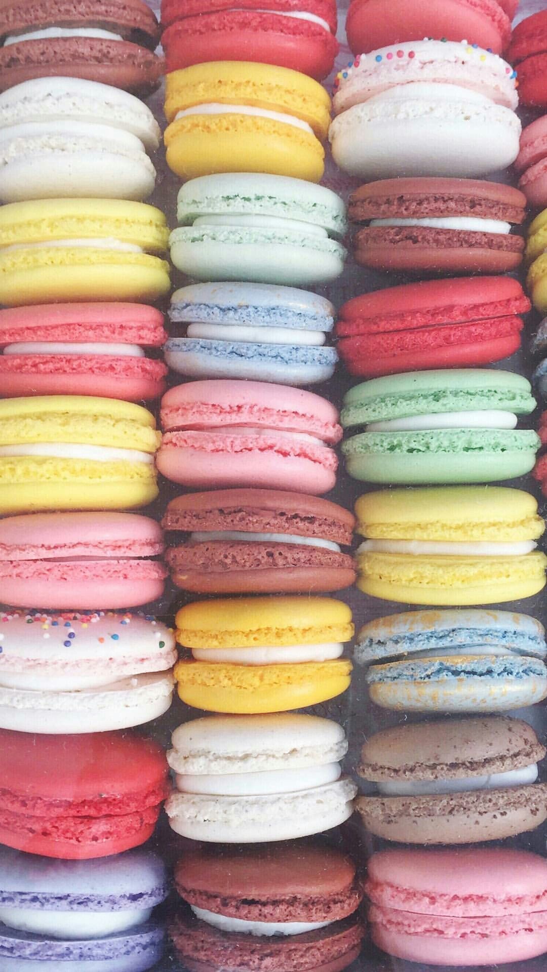 color #colorful #pastel #aesthetic #wallpaper #pretty #sweet #background #macarons #candy #foodie #food. Macaron wallpaper, Food wallpaper, Candy background