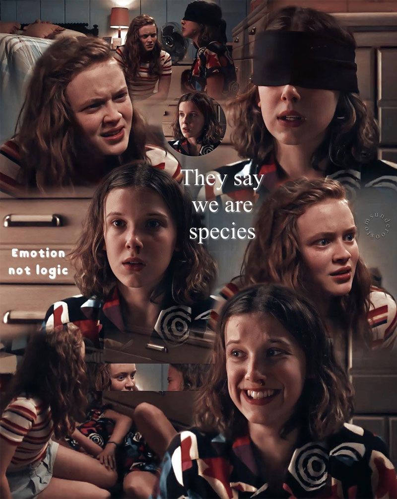 Stranger Things 3, they say we are a species, emotion not logic - Stranger Things