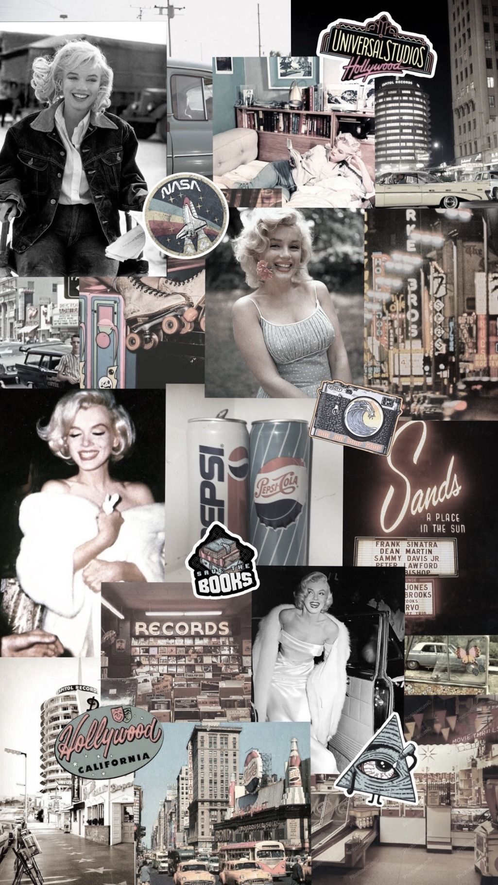 Marilyn Monroe Collage Wallpaper Free Marilyn Monroe Collage Background