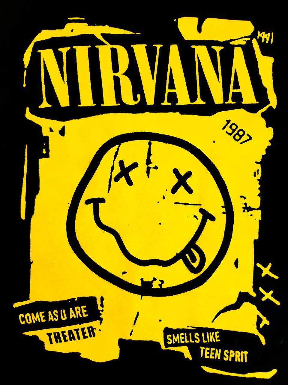 Nirvana's album cover for their album 