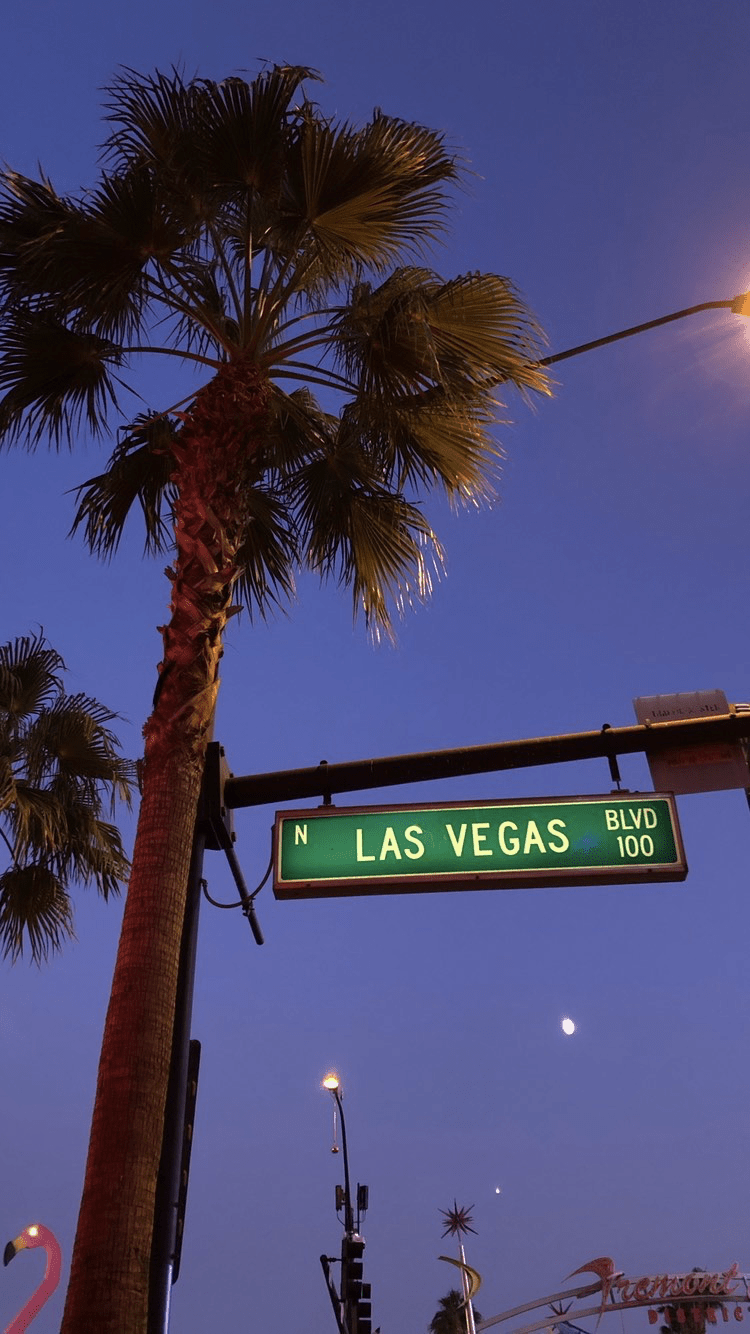A street sign is on the corner of las vegas and 10th - Las Vegas