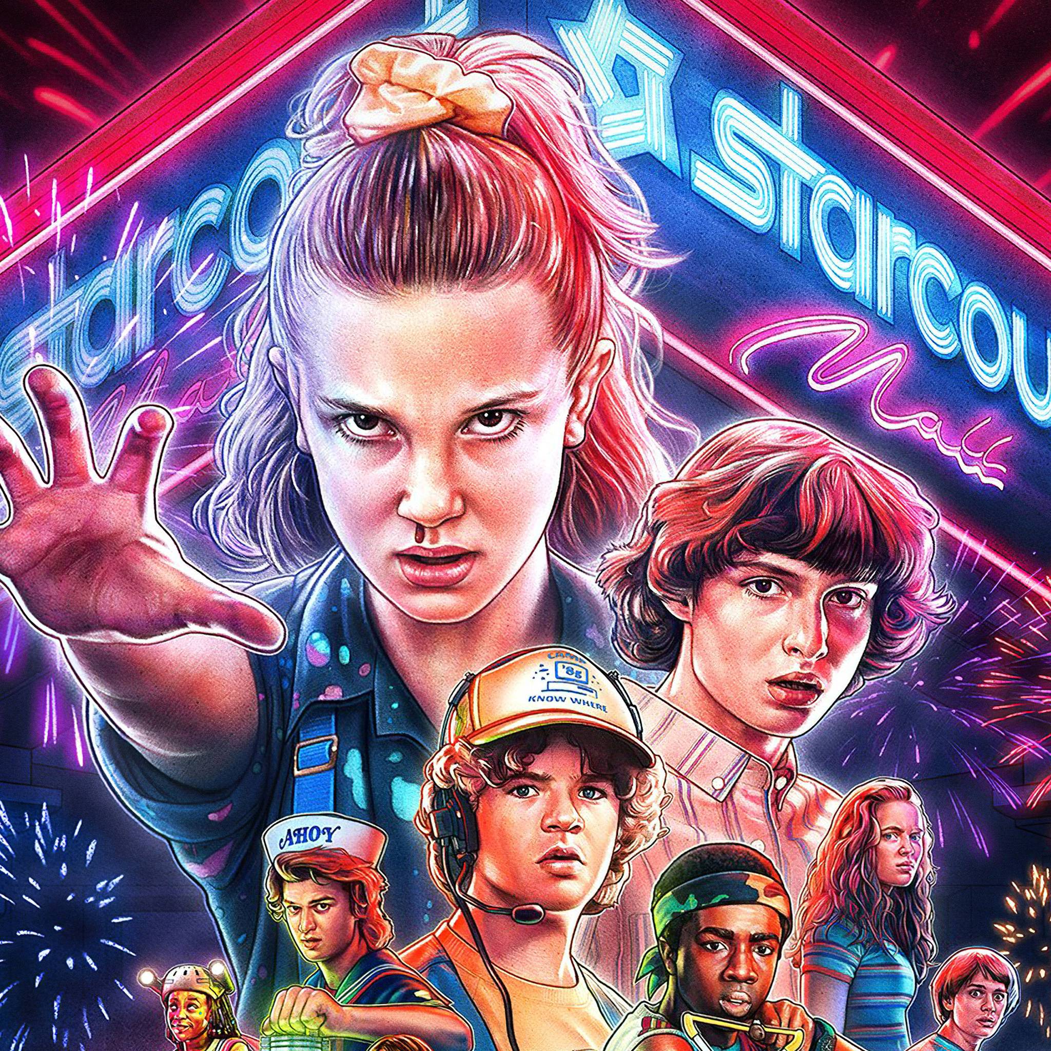 Stranger Things Season 3 2019 4k 5k iPad Air HD 4k Wallpaper, Image, Background, Photo and Picture