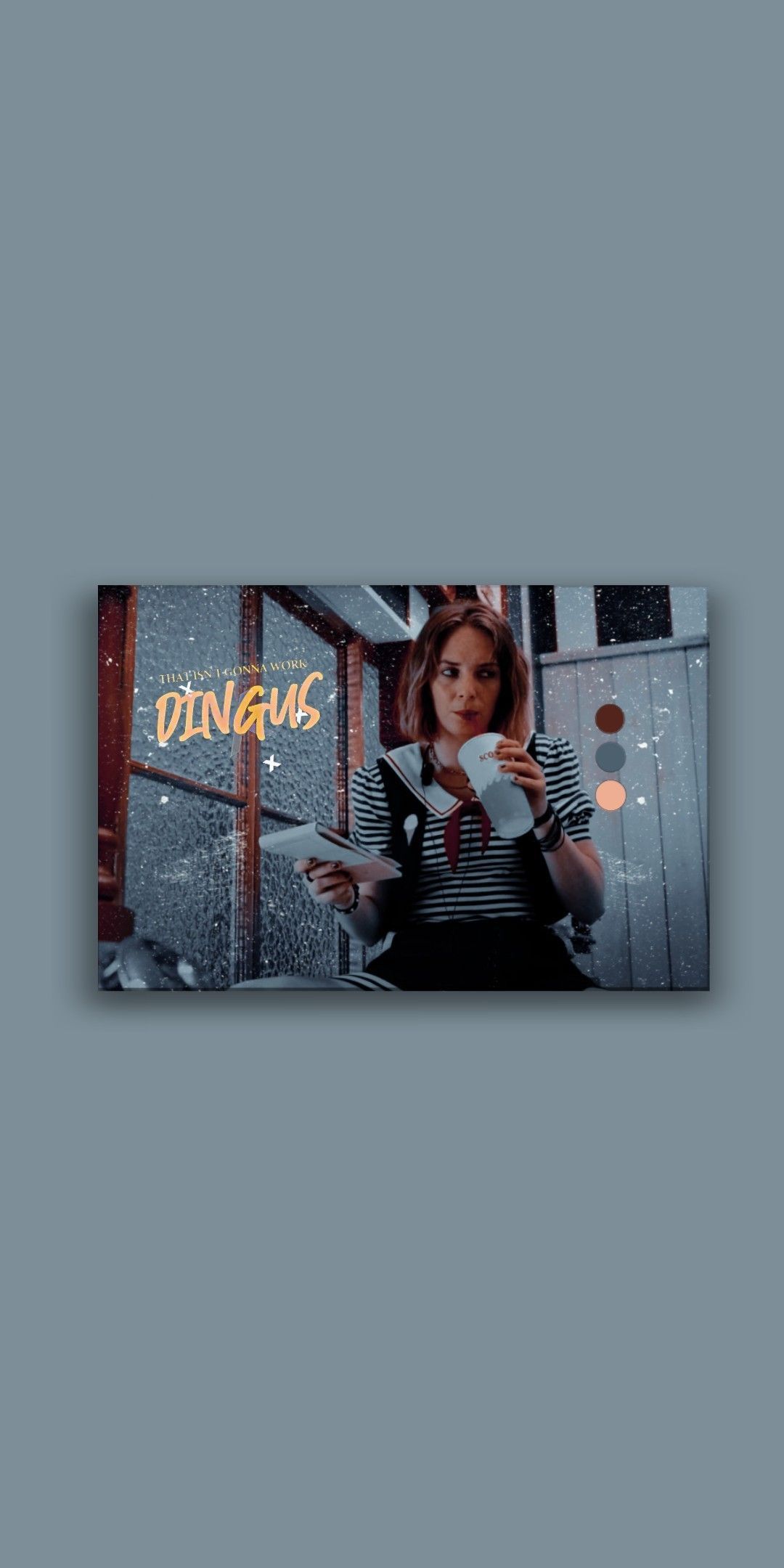 A poster with the words dinara on it - Stranger Things
