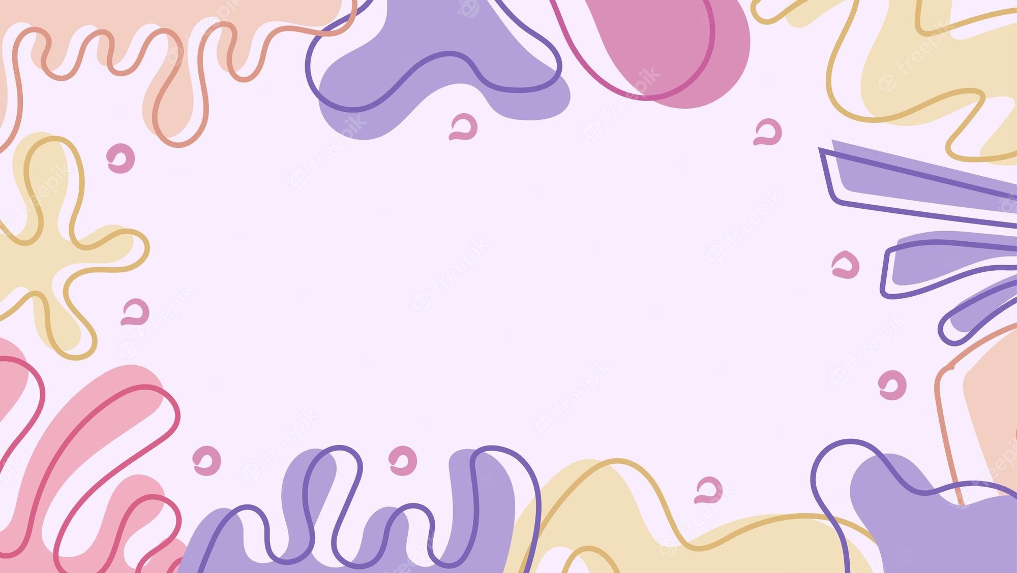 A colorful background with abstract shapes - Slime