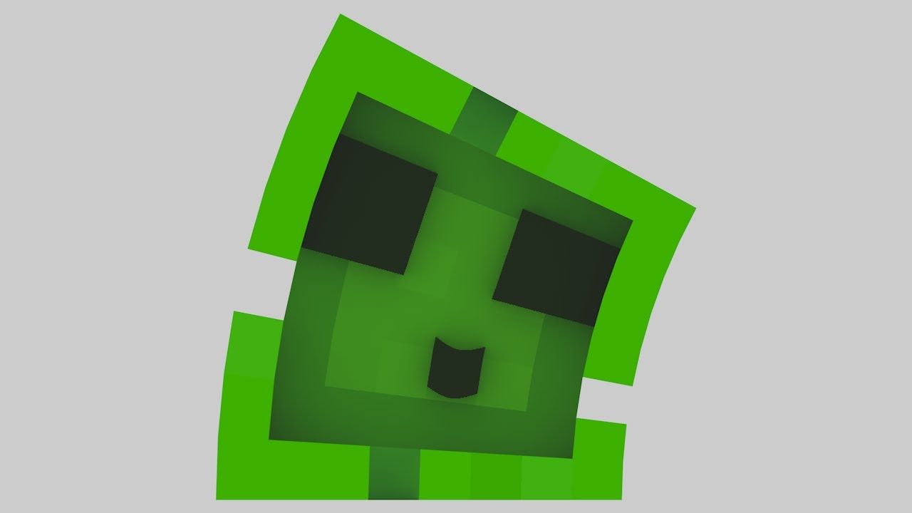 How to draw a creeper from Minecraft - YouTube - Slime