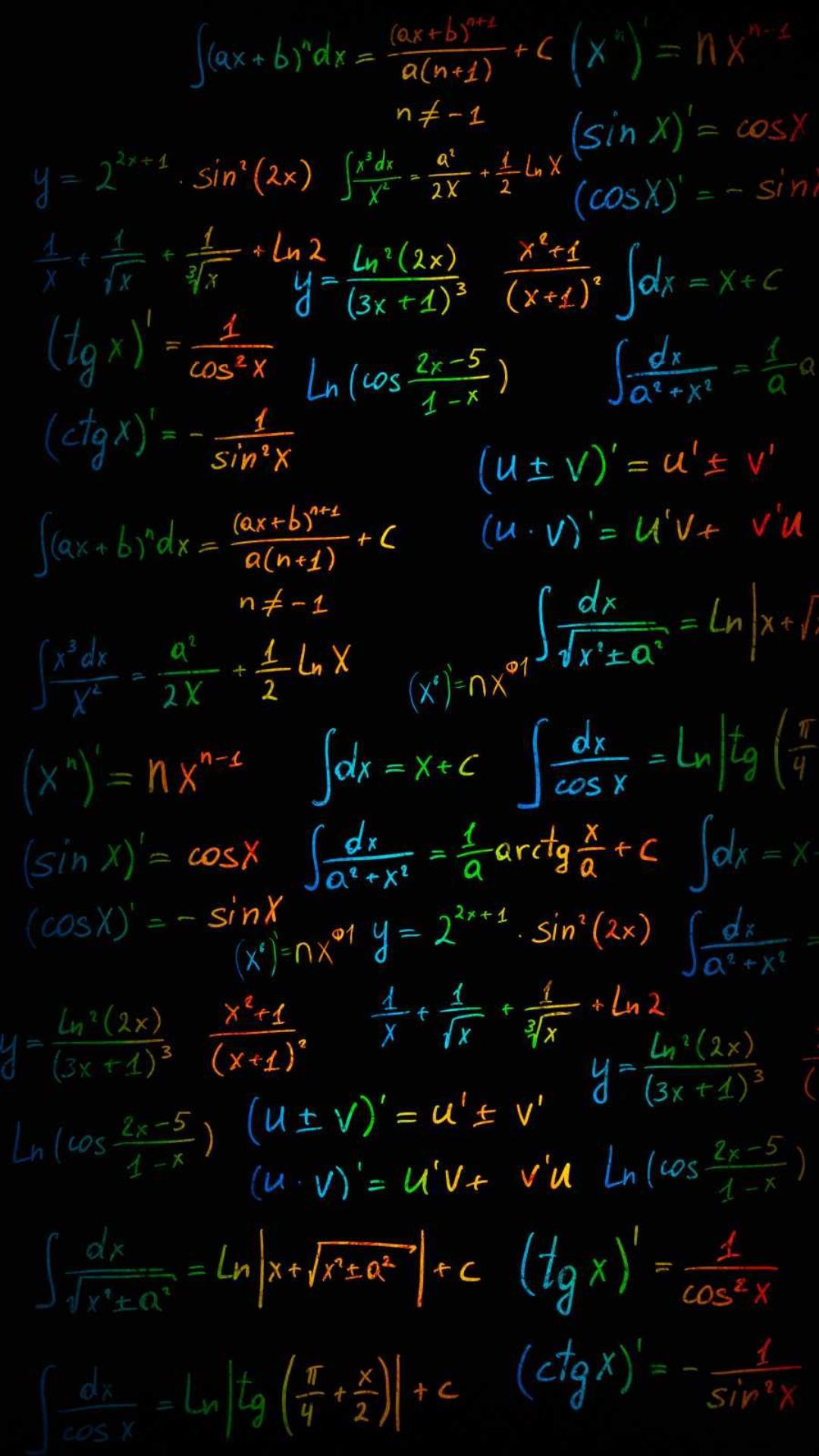 Math Formulas iPhone Wallpaper with high-resolution 1080x1920 pixel. You can use this wallpaper for your iPhone 5, 6, 7, 8, X, XS, XR backgrounds, Mobile Screensaver, or iPad Lock Screen - Math