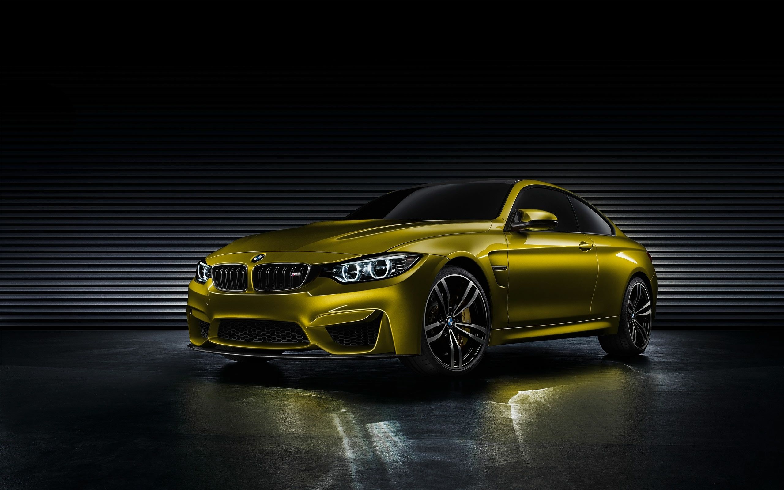 The BMW M4 Concept Coupe is a sports car that is designed to be both fast and agile. - BMW