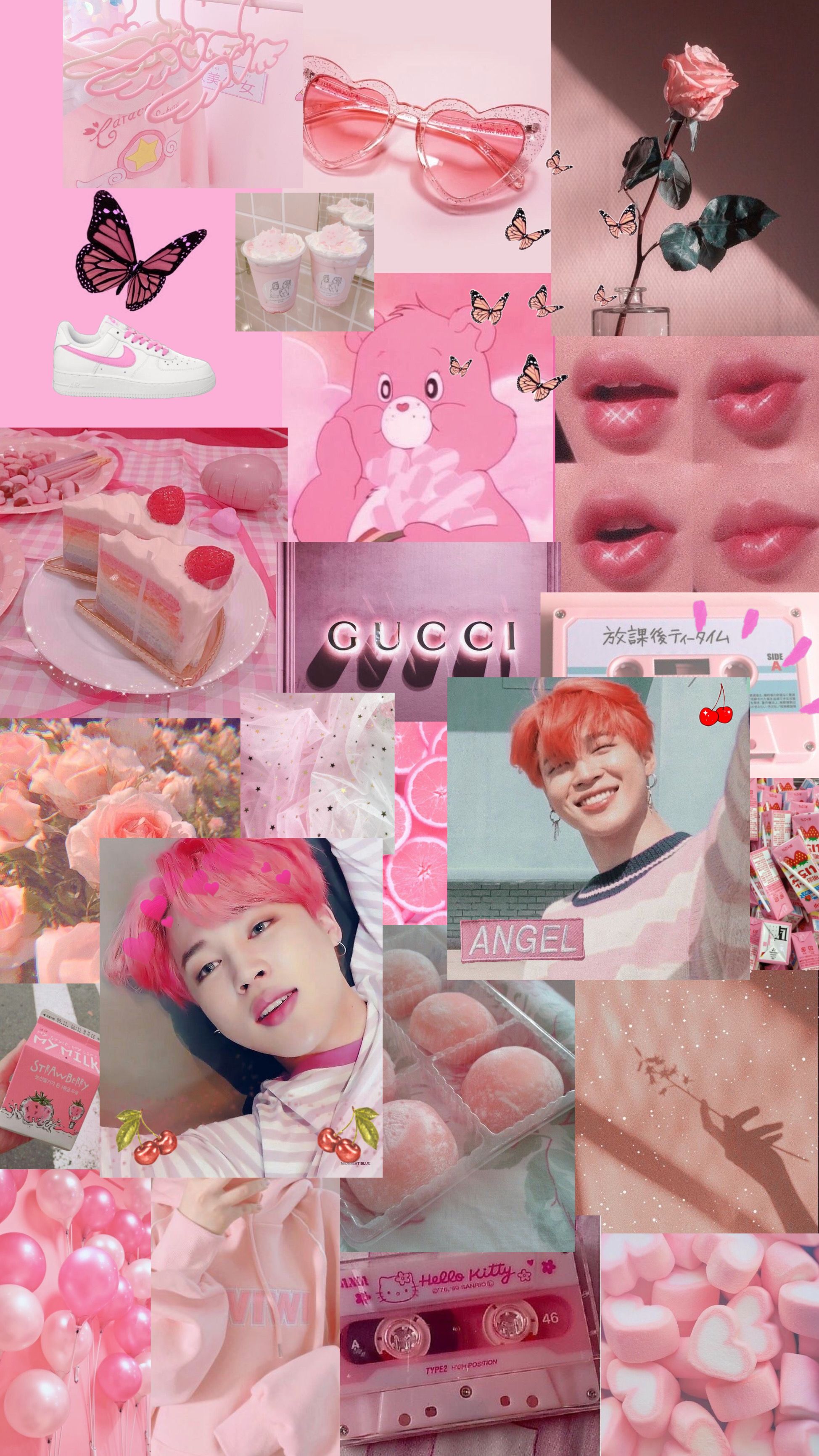 Free download jimin pink collage aesthetic Jimin wallpaper Pink collages [1948x3463] for your Desktop, Mobile & Tablet. Explore Jimin Collage Wallpaper. Collage Background, Custom Photo Collage Wallpaper, Make a Wallpaper Collage