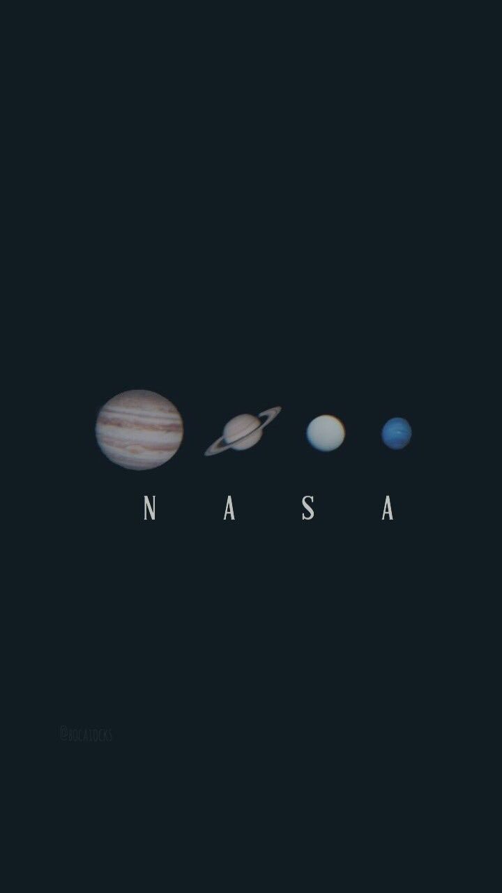 IPhone wallpaper of the planets in our solar system - NASA