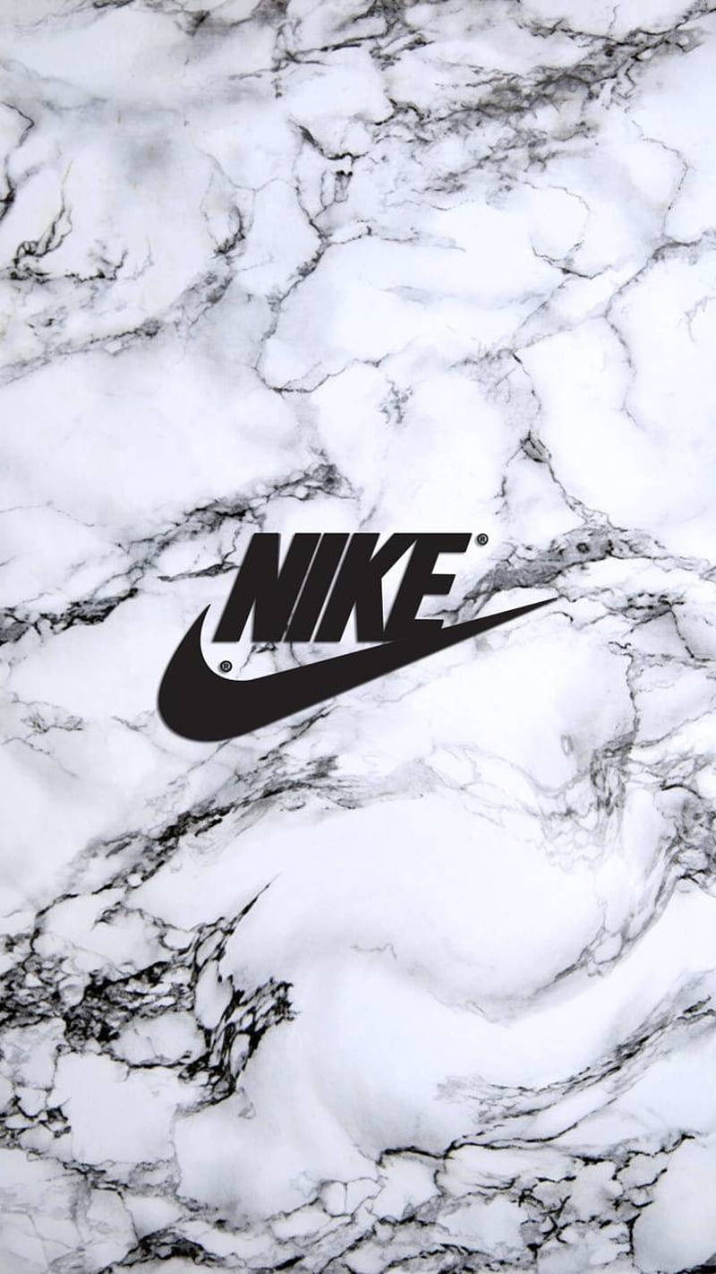 Download Marble Nike Swoosh Wallpaper