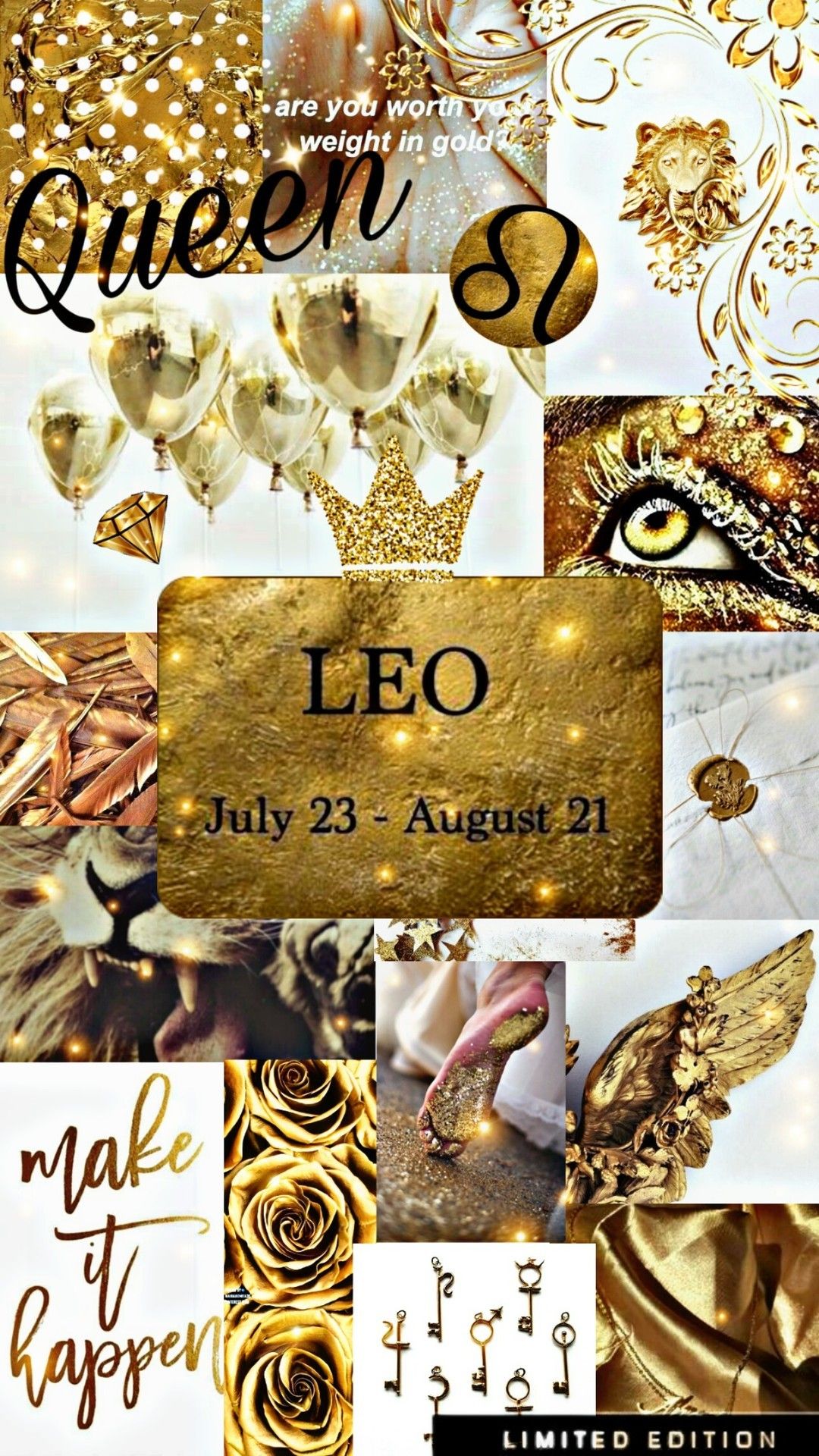 Leo wallpaper by me! Credit to all the previous uploaders of the images used. - Leo