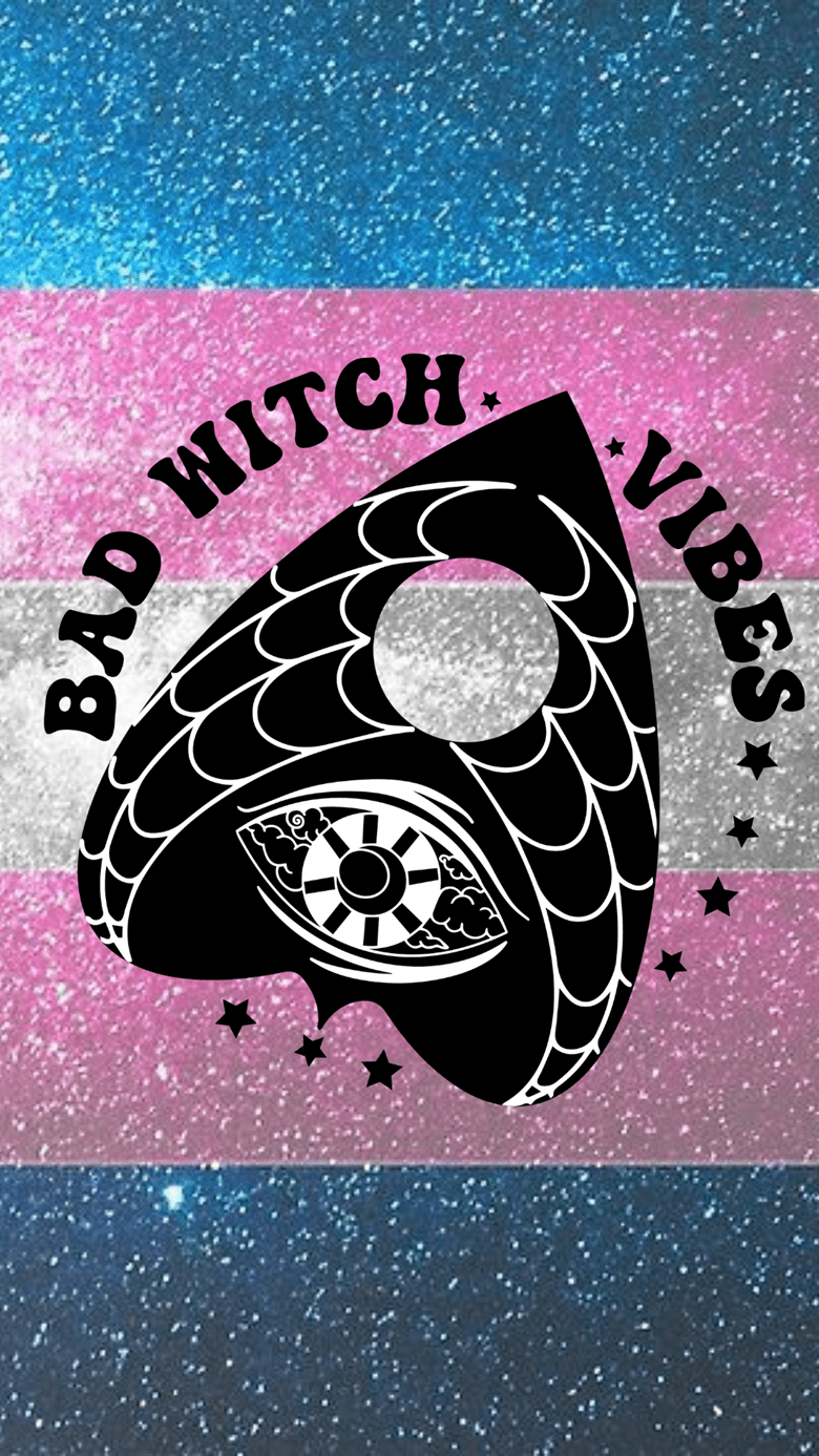 The logo for bid witch vibes - Creepy, Cancer, pride