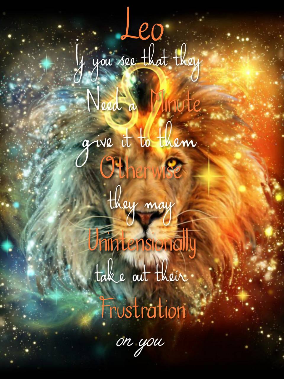 Leo if you were born under the sign of a lion, this is your horoscope - Leo