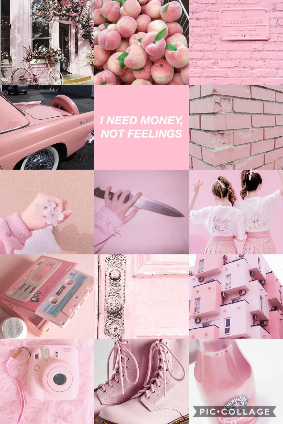 Pink aesthetic, pink car, money, not feelings - Gemini