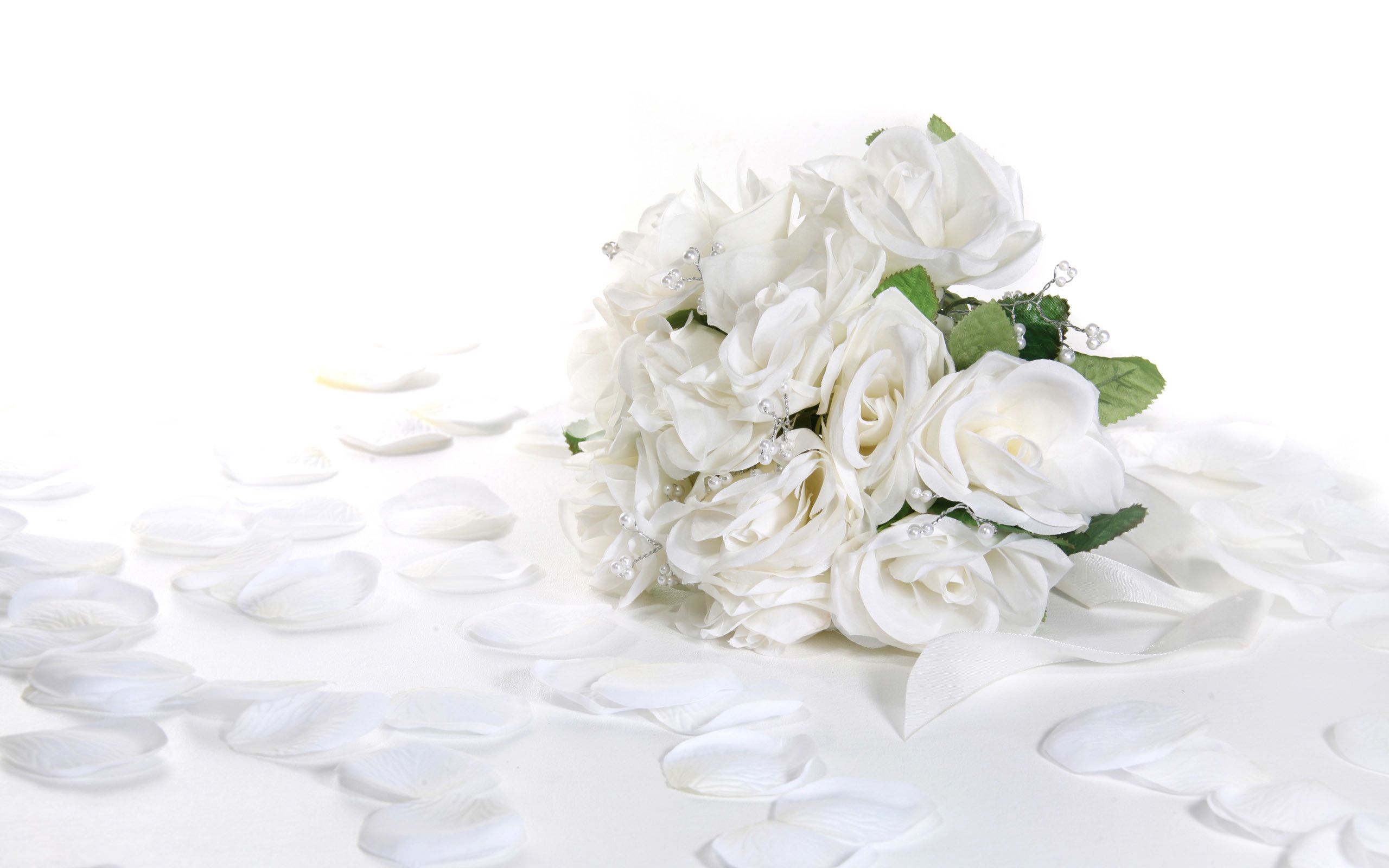 White Wedding Flowers Wallpaper Free White Wedding Flowers Background