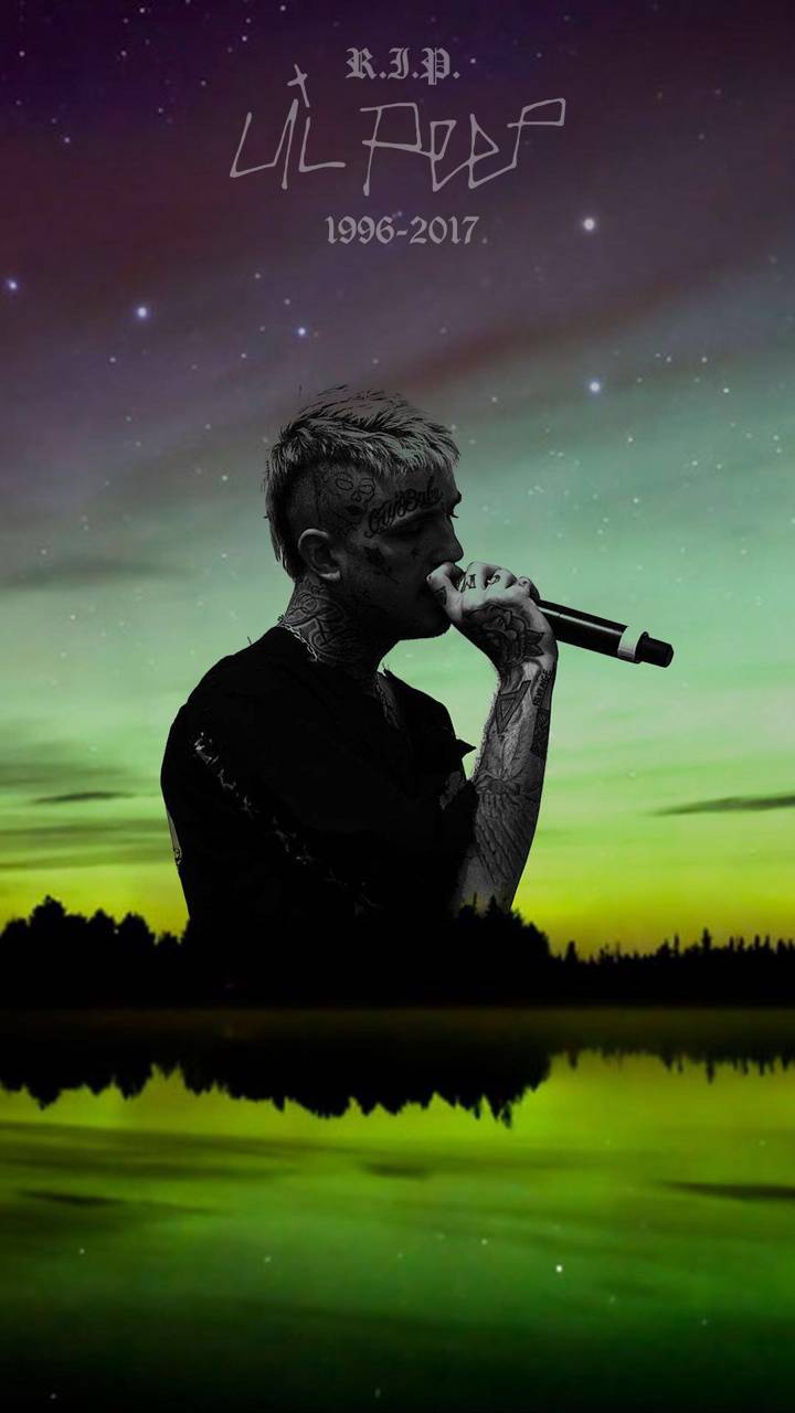 Lil Peep wallpaper I made for my phone. - Lil Peep