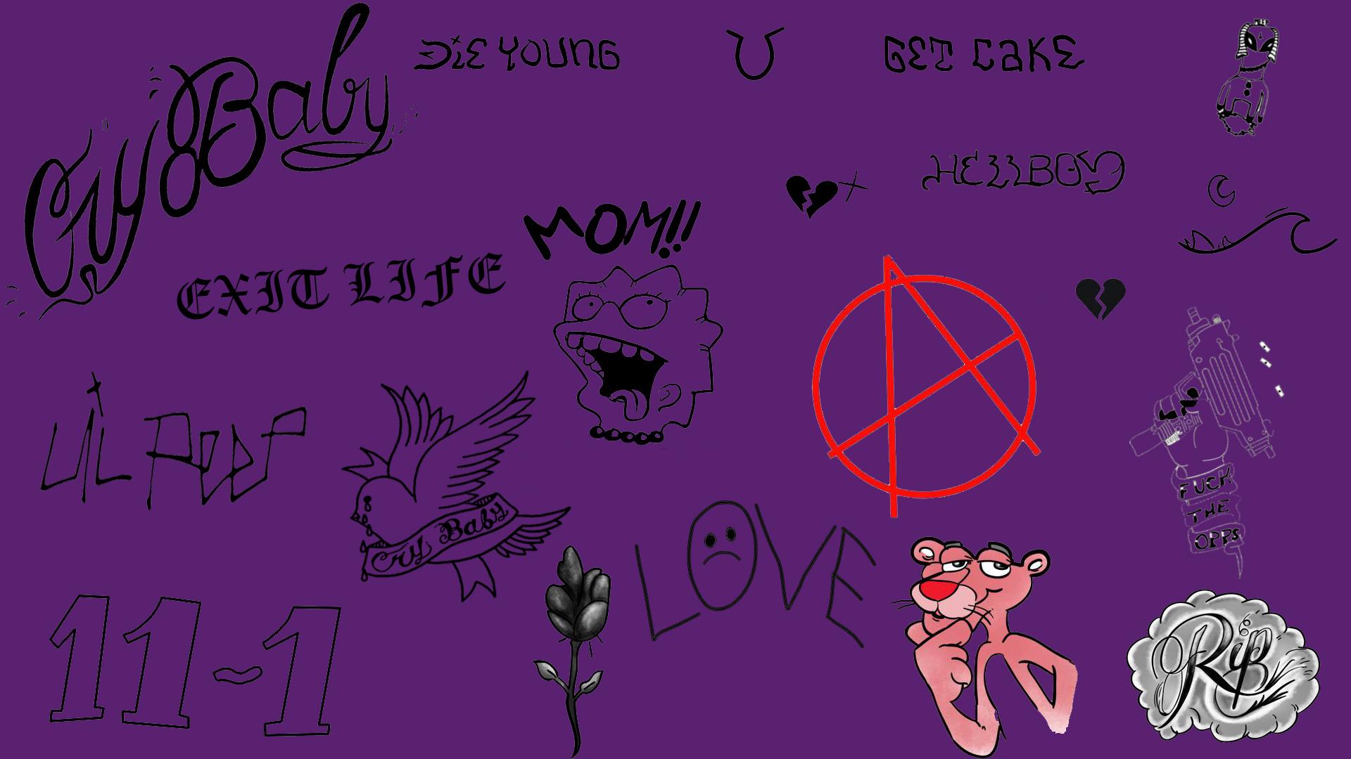 Lil Peep Aesthetic PC Wallpaper