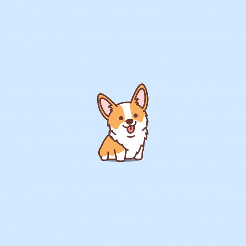 Cute corgi puppy cartoon icon #paid, , #Affiliate, #Ad, #corgi, #icon, #cartoon, #Cute. Cute cartoon wallpaper, Cute corgi puppy, Puppy cartoon