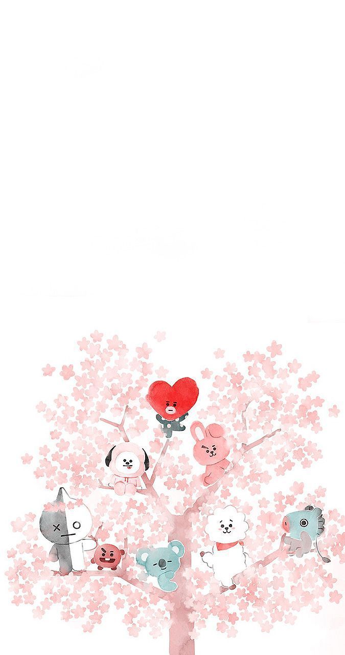 BT21 Wallpapers posted by Sarah Thompson - BT21