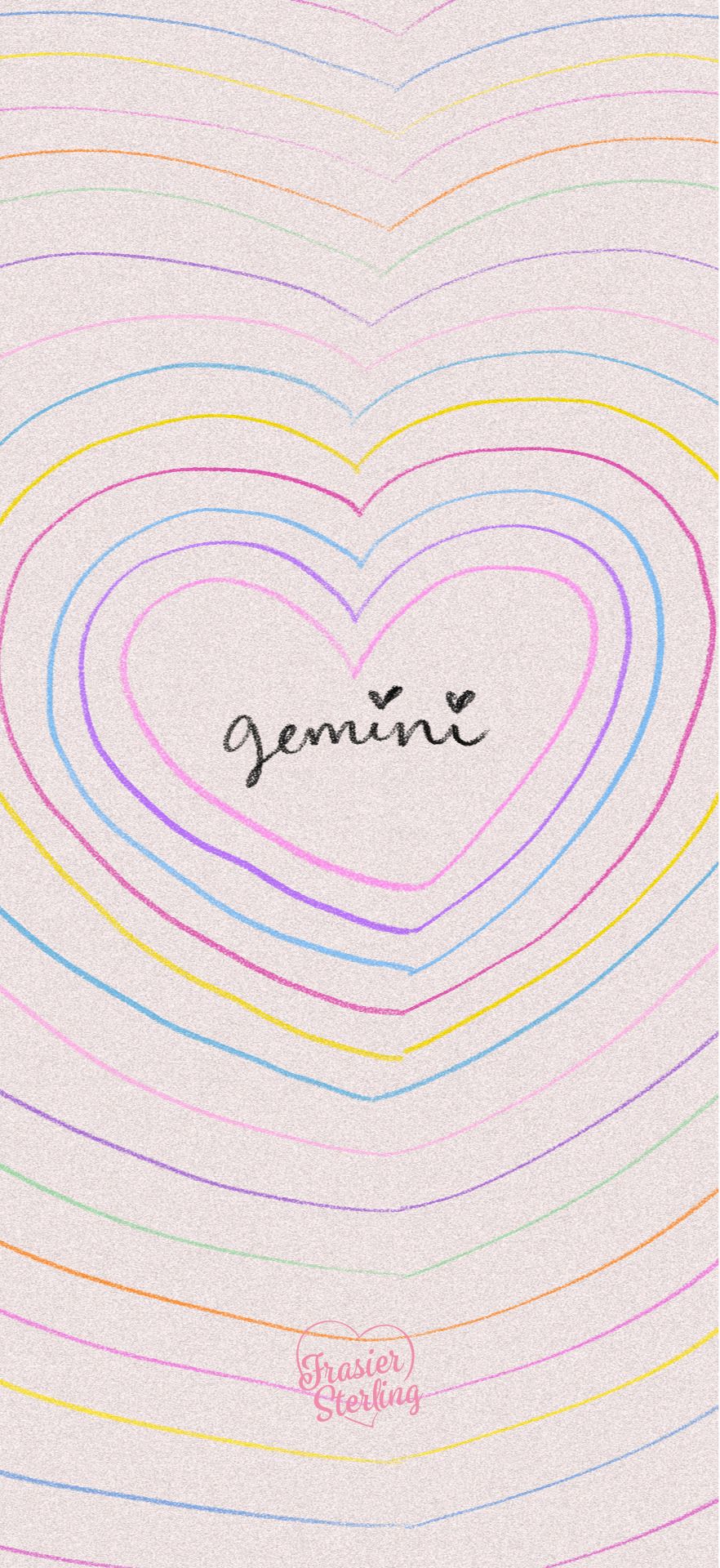 IPhone wallpaper for Gemini's!  - Gemini