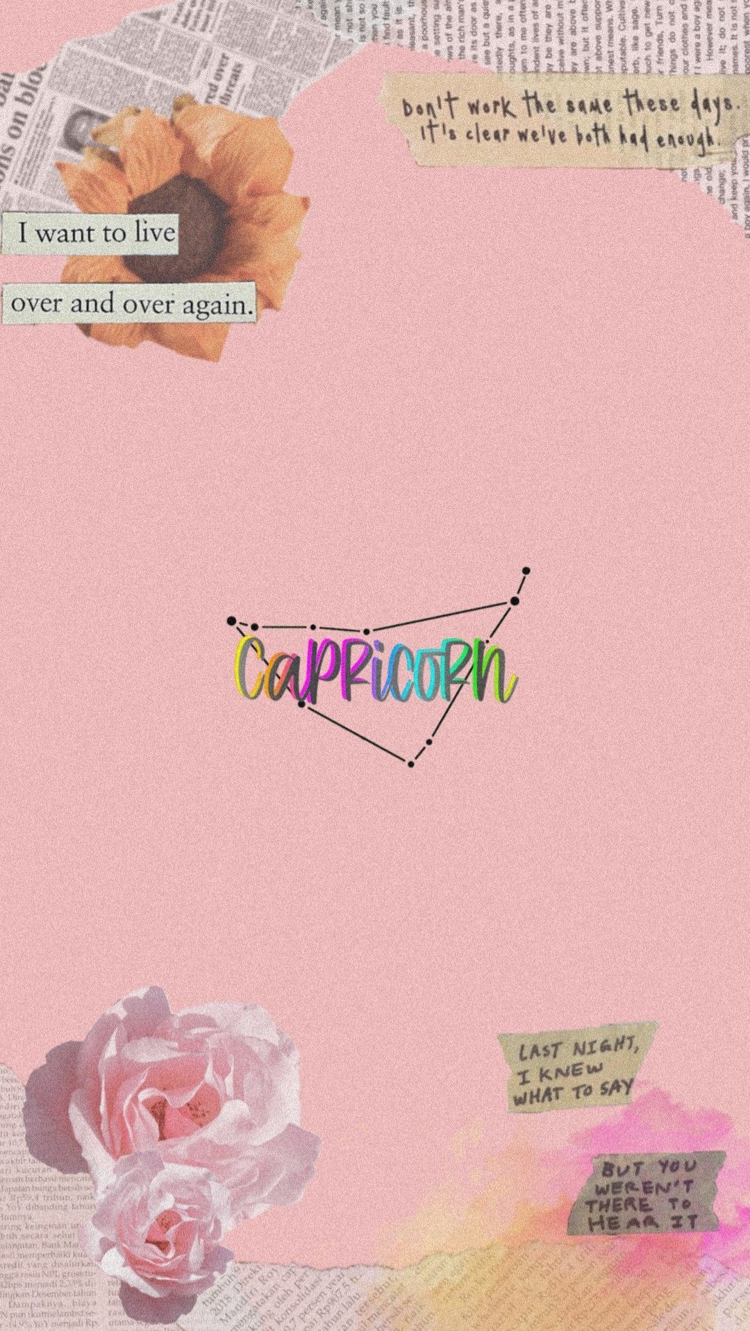 Capricorn Wallpaper. Capricorn aesthetic, Mood wallpaper, Capricorn art