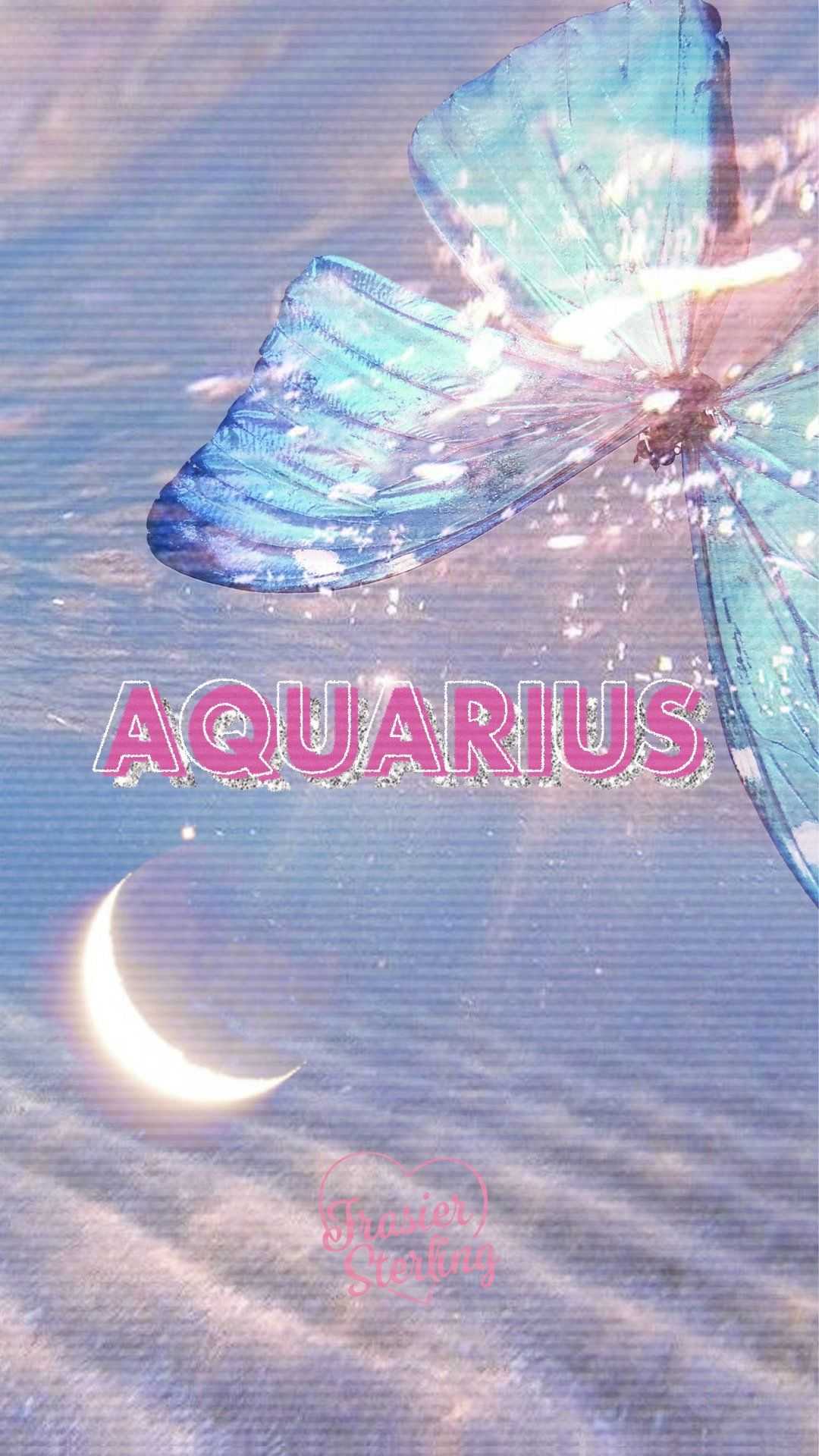 Aesthetic Aquarius iPhone Wallpaper with high-resolution 1080x1920 pixel. You can use this wallpaper for your iPhone 5, 6, 7, 8, X, XS, XR backgrounds, Mobile Screensaver, or iPad Lock Screen - Aquarius