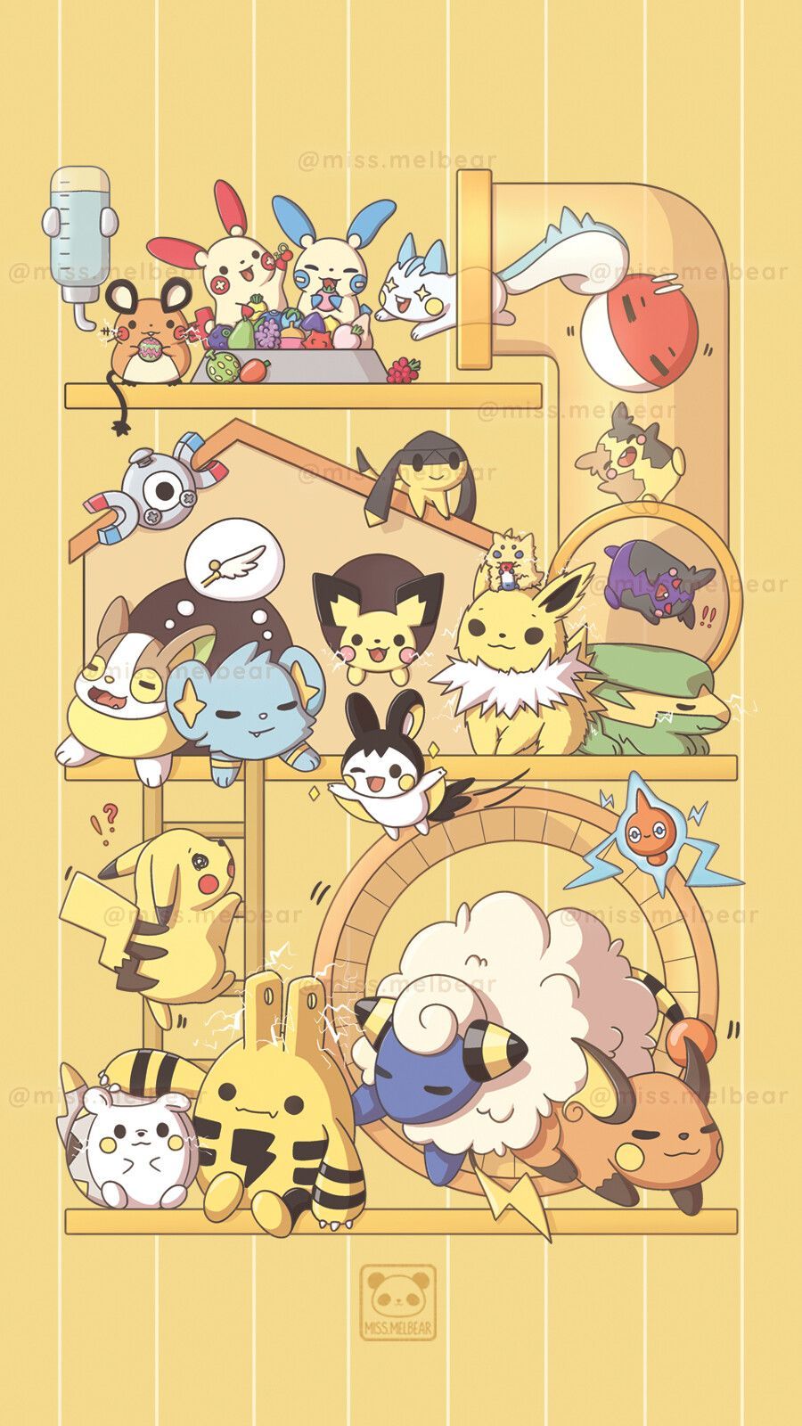 Melissa Chan - { aesthetic pokemon }⁣ ⚡ Electric Edition ⚡. Cute pokemon picture, Cute pokemon wallpaper, Cool pokemon wallpaper