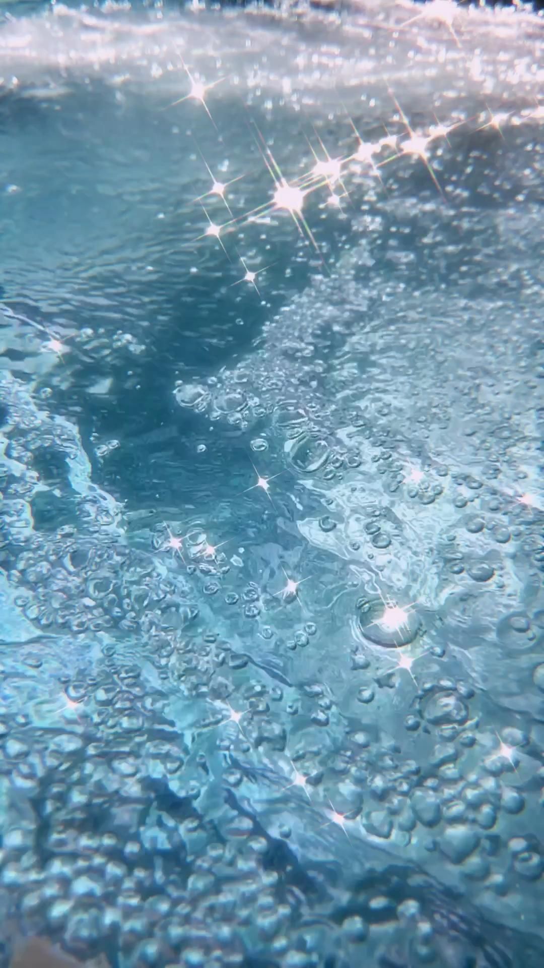 A close up of water with bubbles in it - Underwater, water
