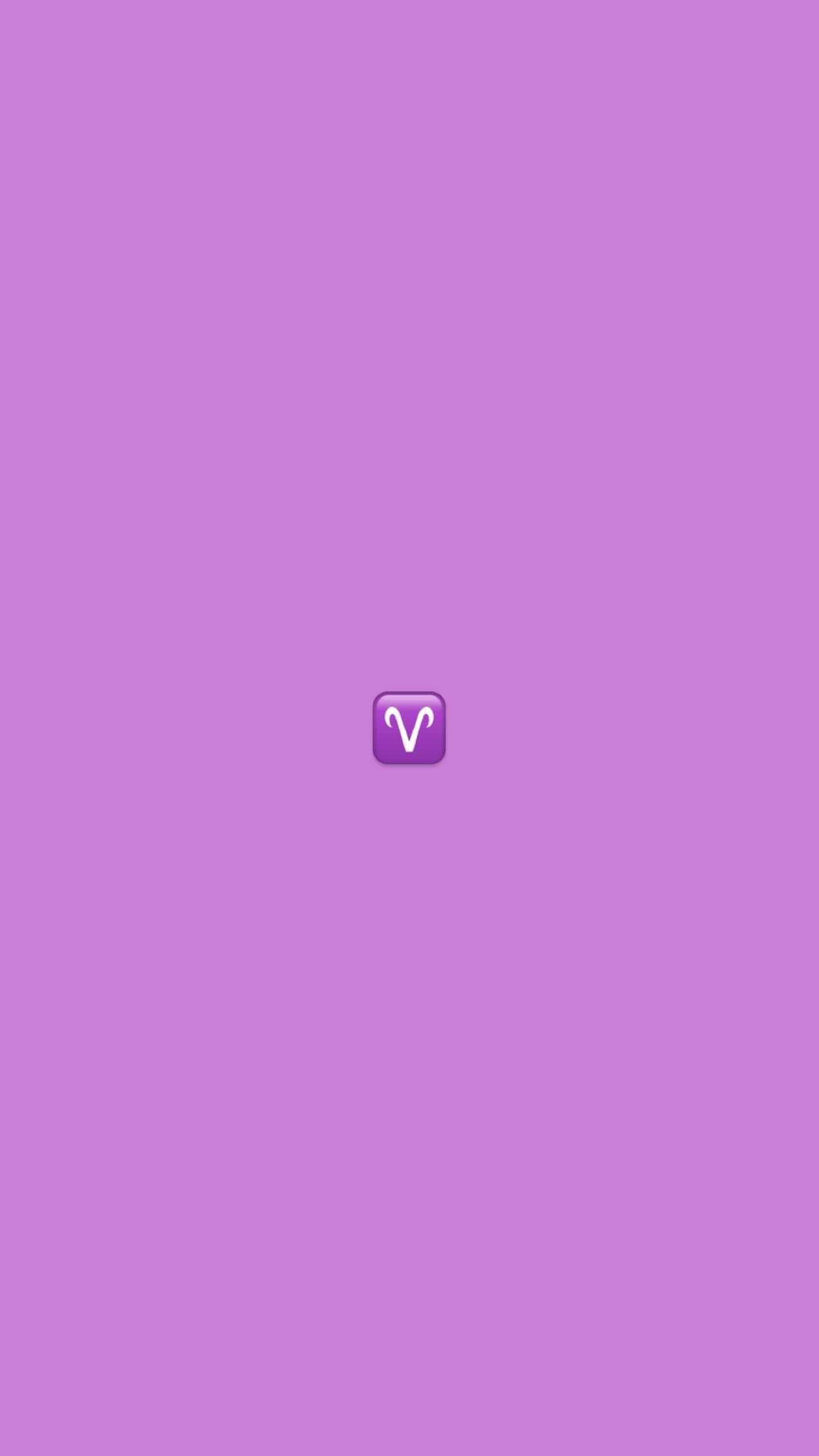 The v logo in a purple background - Aries