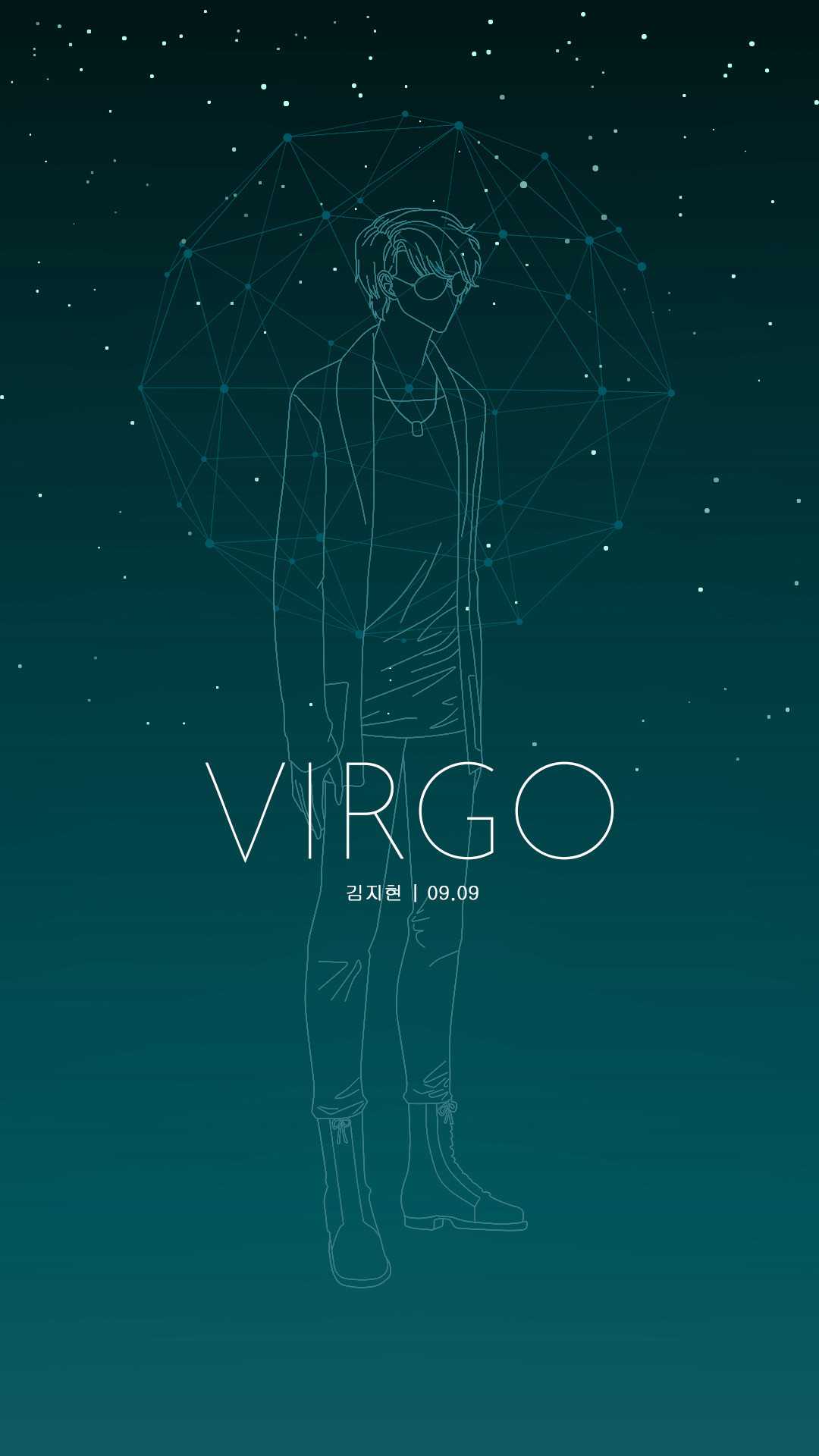Virgo wallpaper for phone with beautiful design and image of a man - Virgo