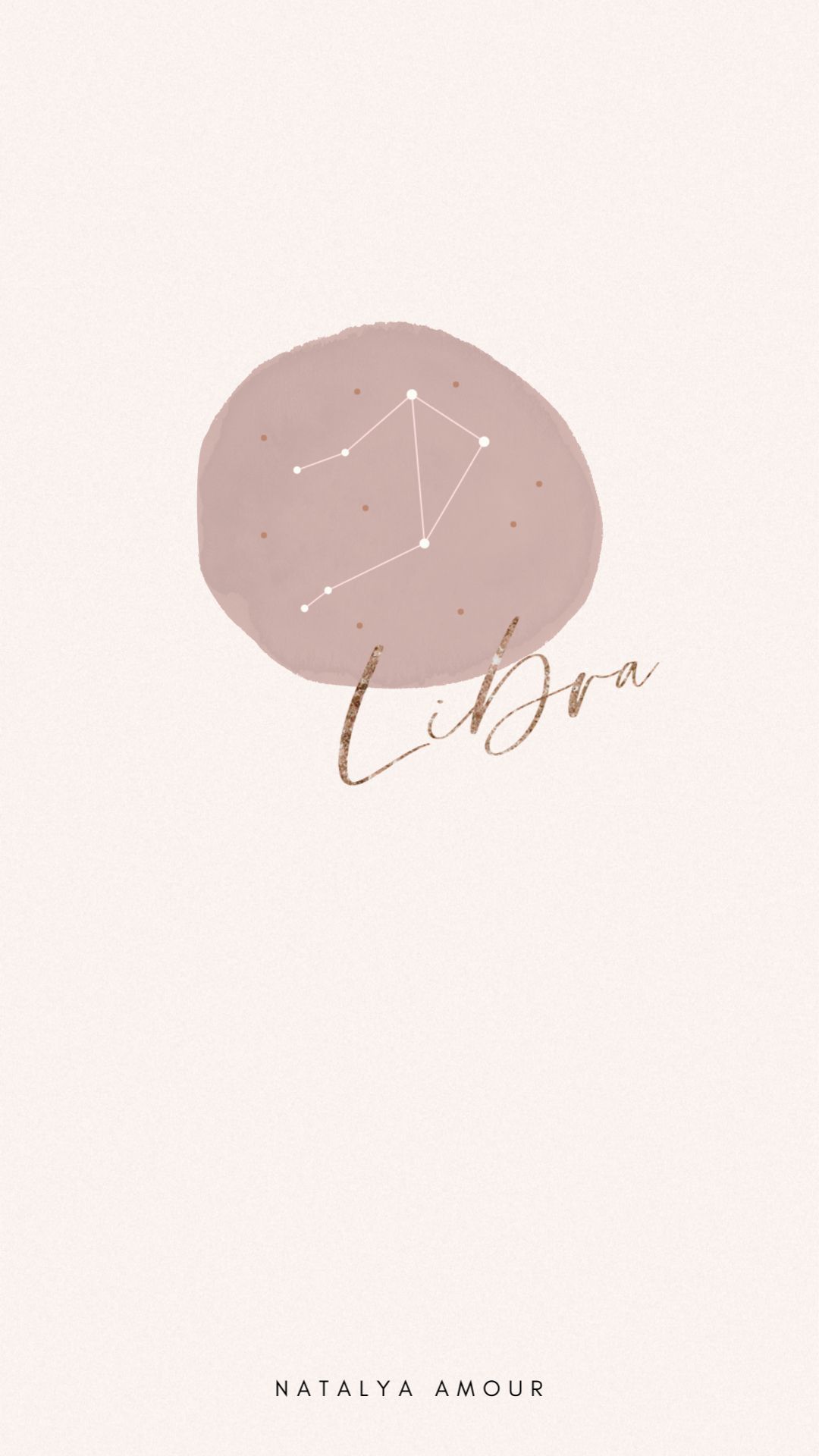 Phone wallpaper with the zodiac sign of Libra. - Libra